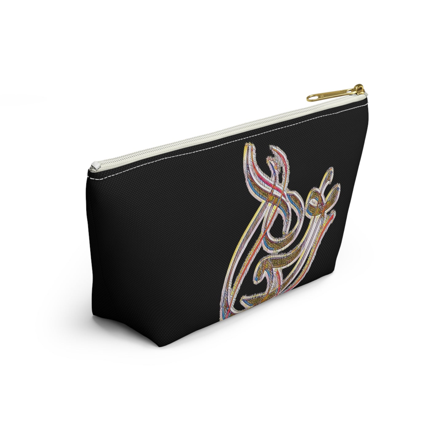 Persian calligraphy Accessory Pouch w T-bottom