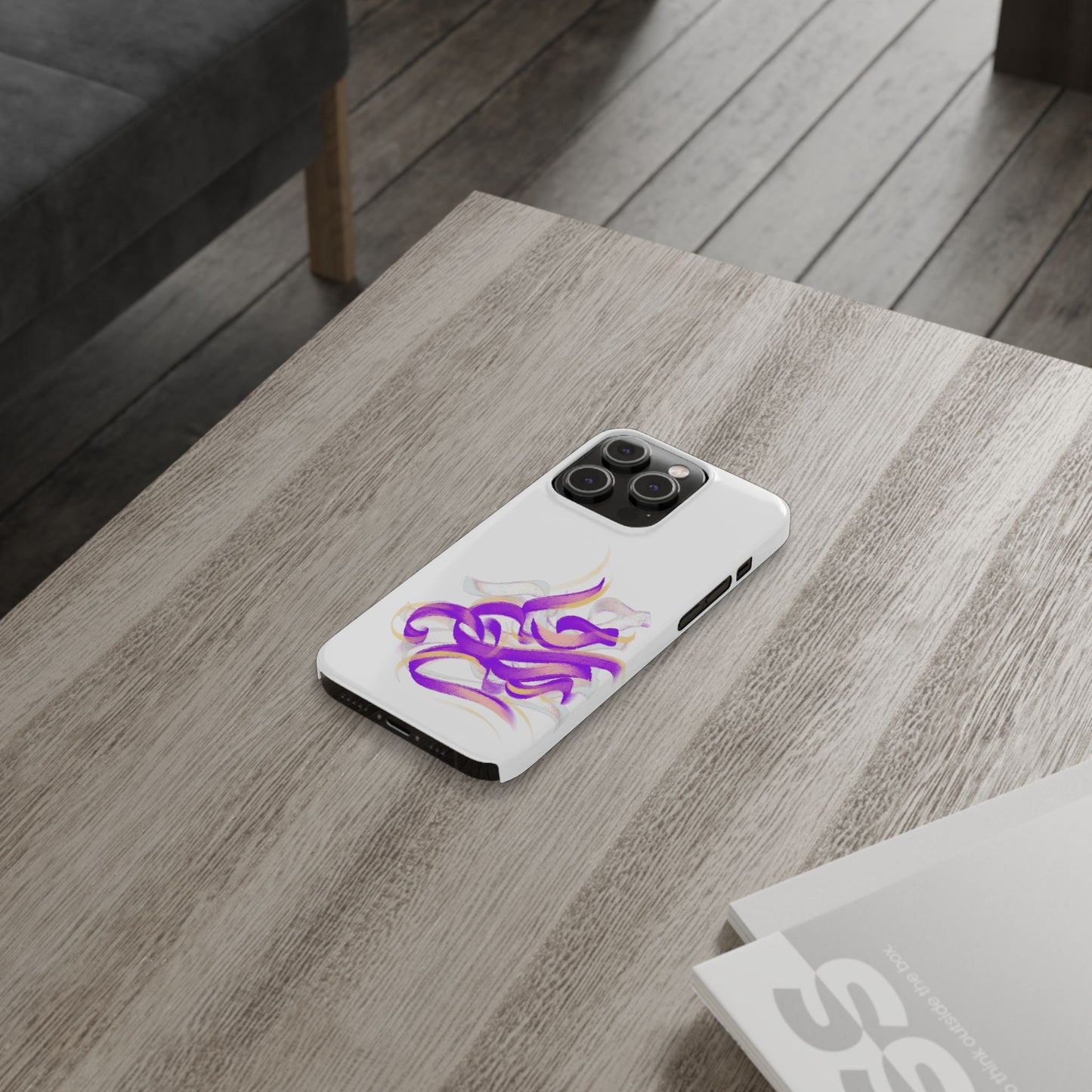 Copy of ' Modern Art  Slim Phone Case-Lily