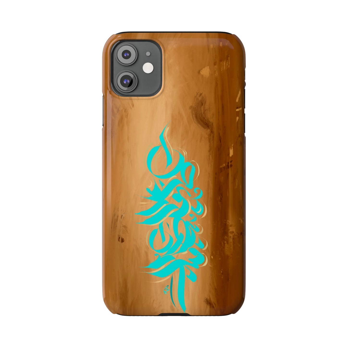 Modern Art  Slim Phone Case -LOVE