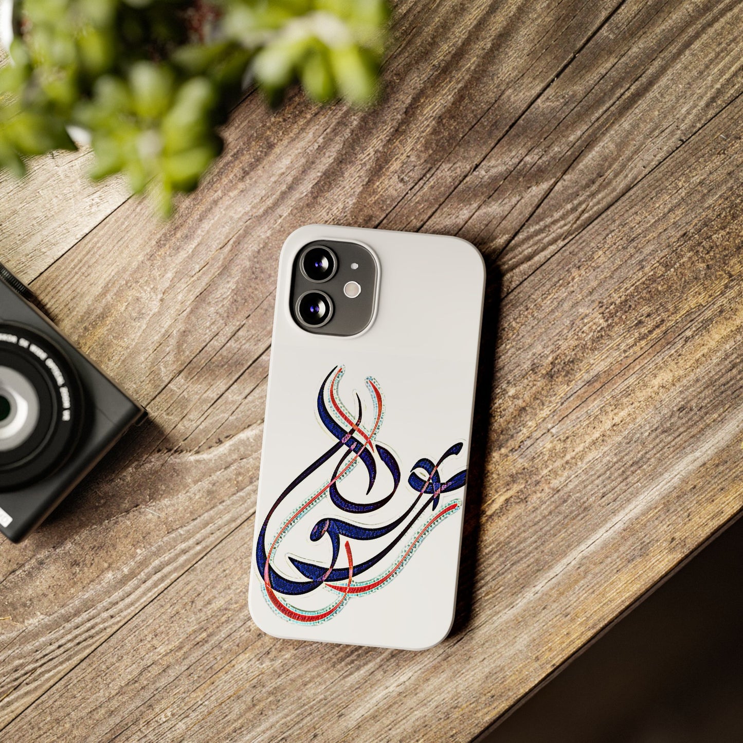 Modern Art  Slim Phone Case - Eshgh (Love)