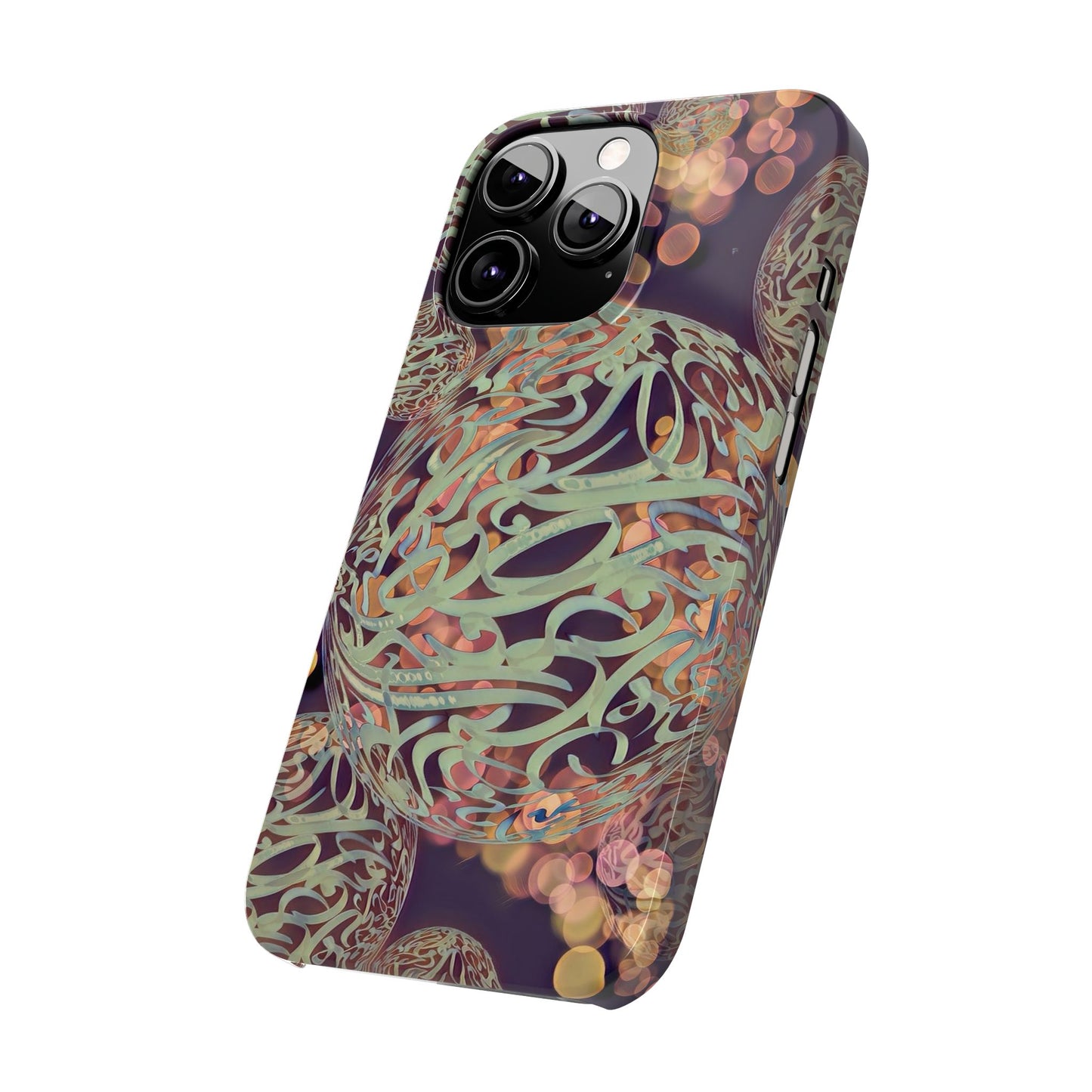 Copy of Copy of ' Modern Art  Slim Phone Case -LOVE I-
