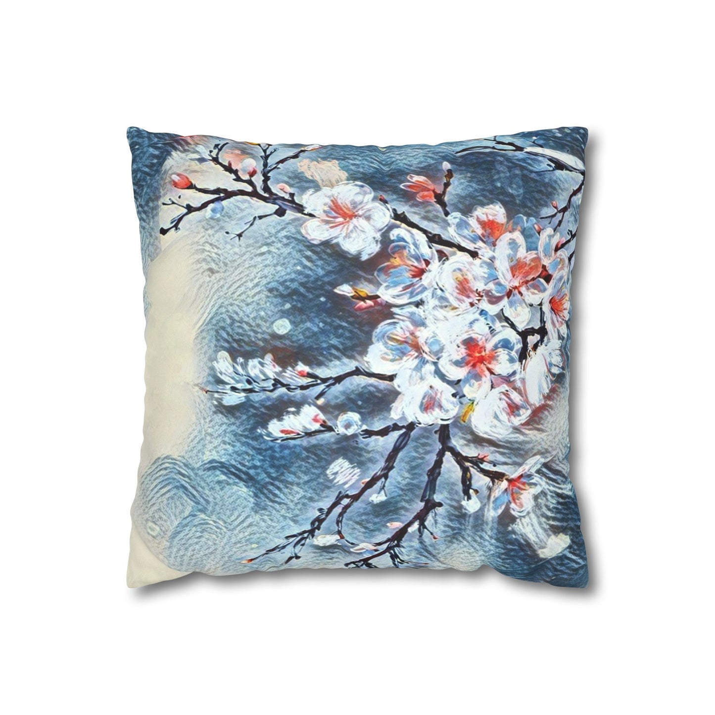 Spring Pillowcase - Modern Art Portrait Watercolour Design