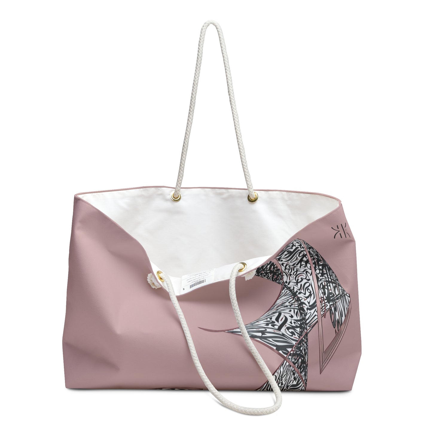 Kalli K Modern Calligraphy Weekender Bag – Perfect for art  Lovers