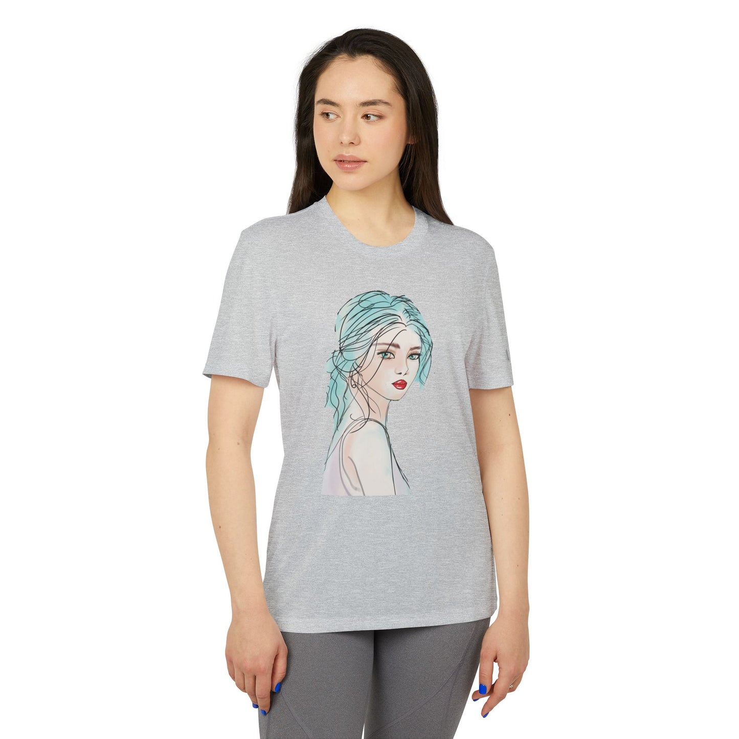 Adidas Unisex Sport T-Shirt with Artwork - Chic & Casual Sportswear 1