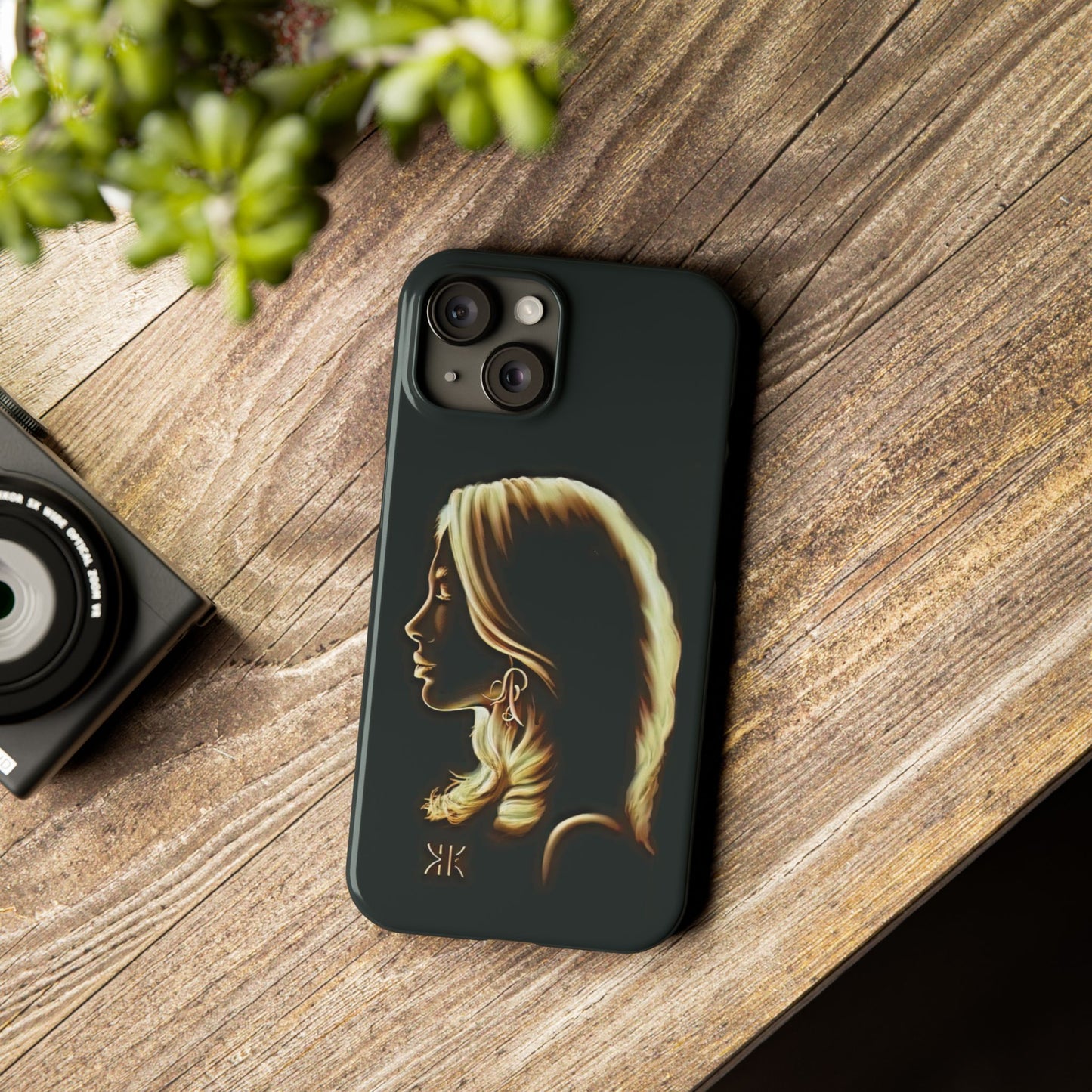 Copy of ' Modern Art  Slim Phone Case -LOVE I-