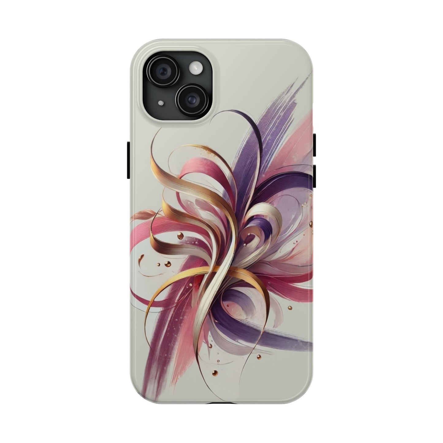 Phone Cases - Colorful Calligraphy Flower Chic Stylish Design