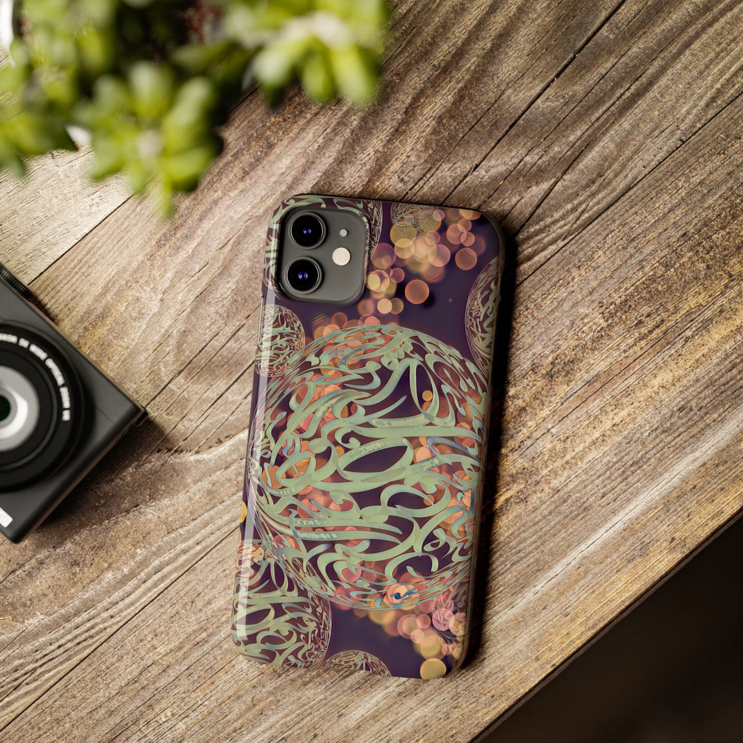 Copy of Copy of ' Modern Art  Slim Phone Case -LOVE I-