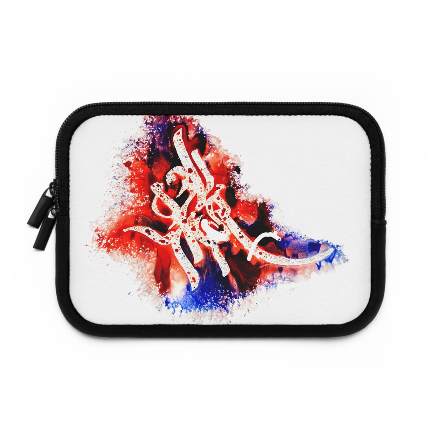 Candle hand-drawn Calligraphy  Laptop Sleeve