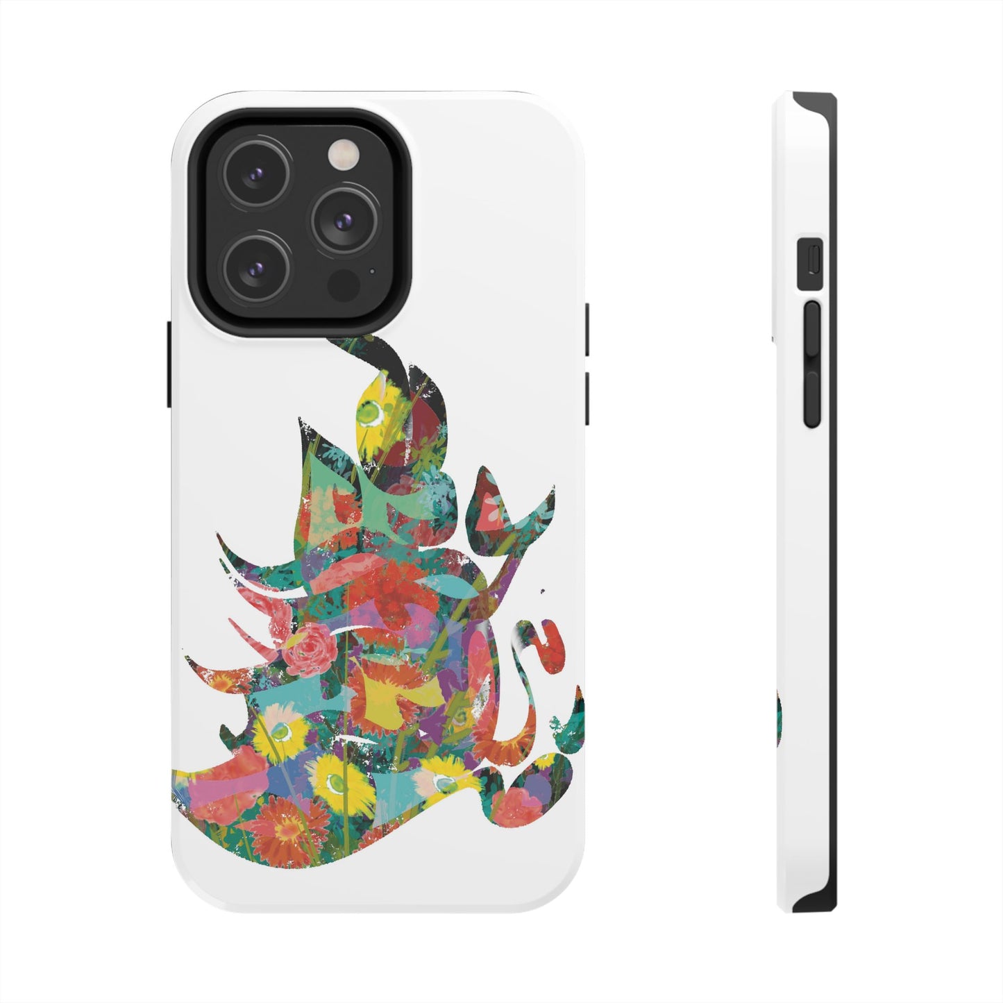 Phone Case - Flower Persian Calligraphy Design, Unique, Limited Edition