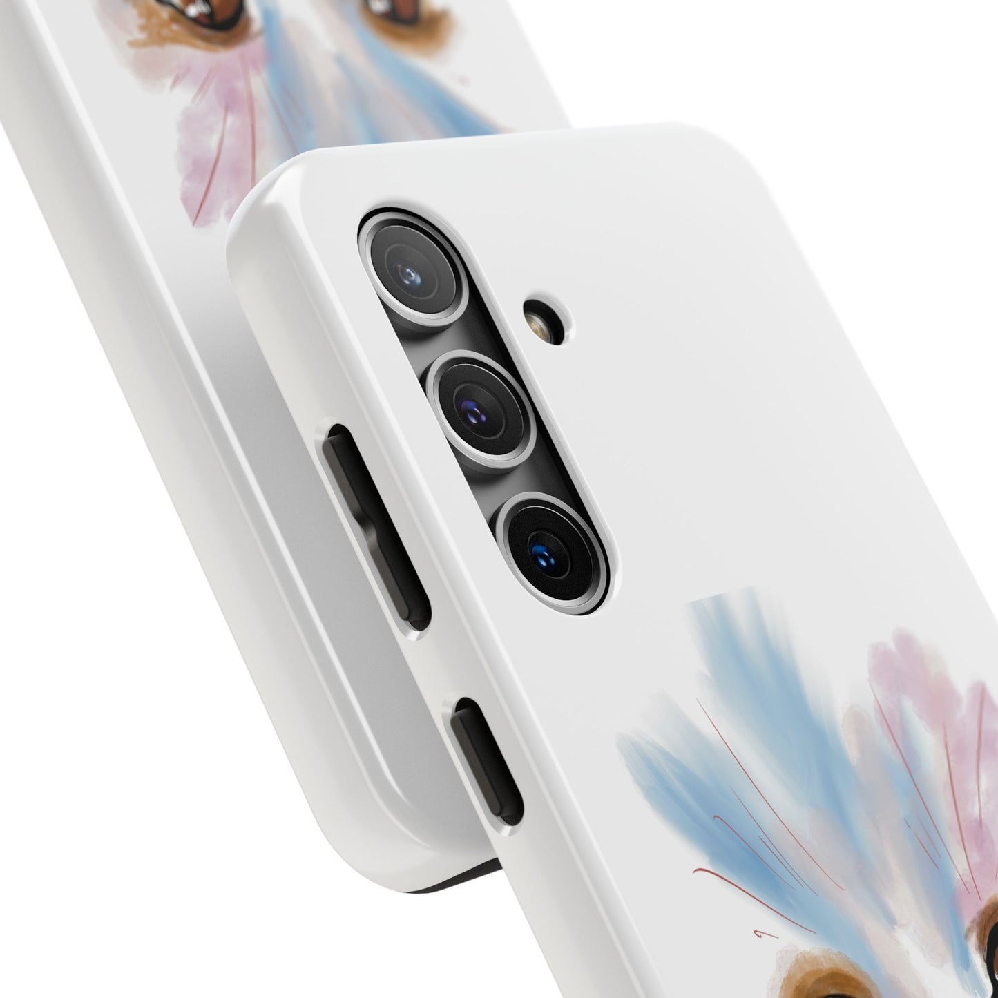 Cat Watercolour Tough Phone Case /