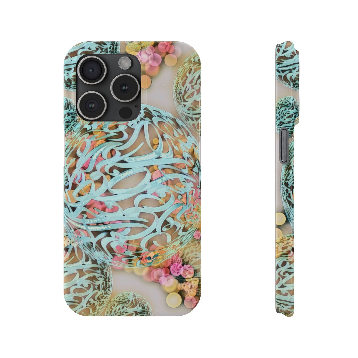 Copy of Copy of Copy of ' Modern Art  Slim Phone Case -LOVE I-