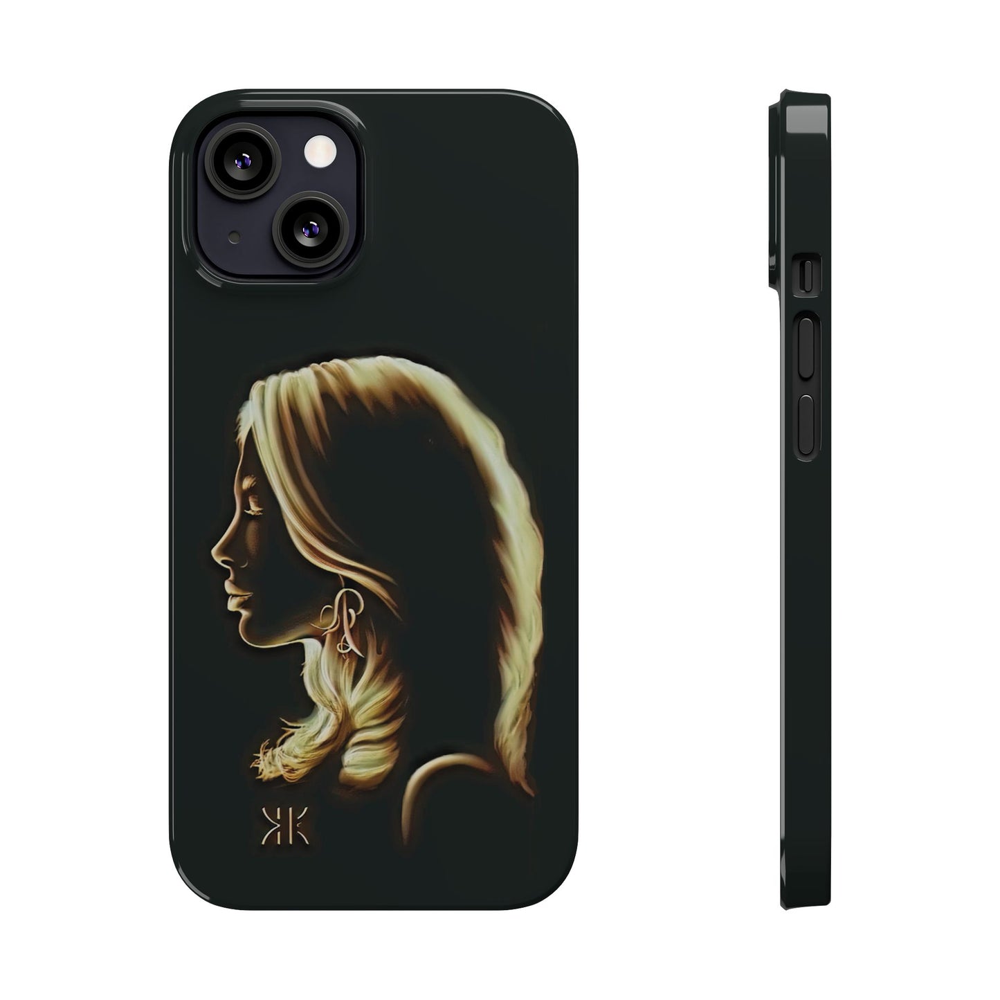 Copy of ' Modern Art  Slim Phone Case -LOVE I-
