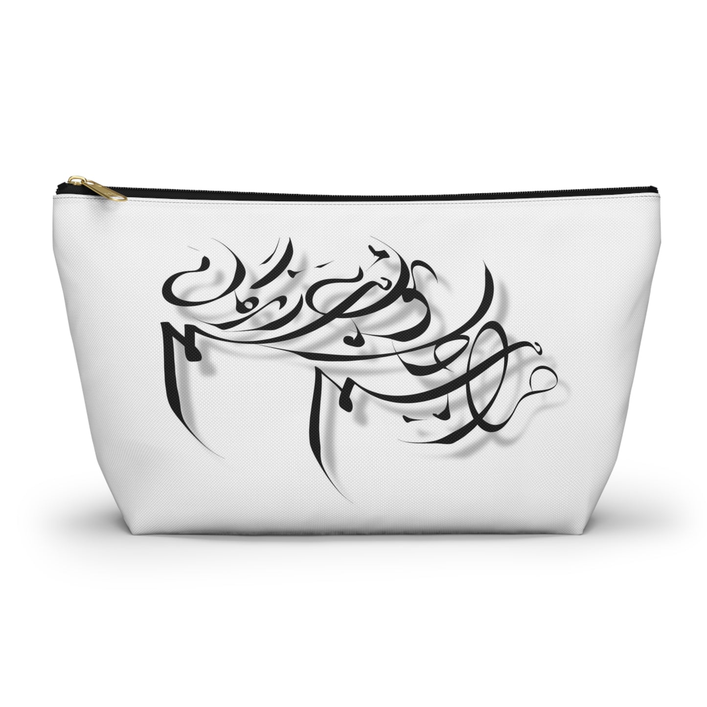 Modern calligraphy Accessory Pouch w T-bottom