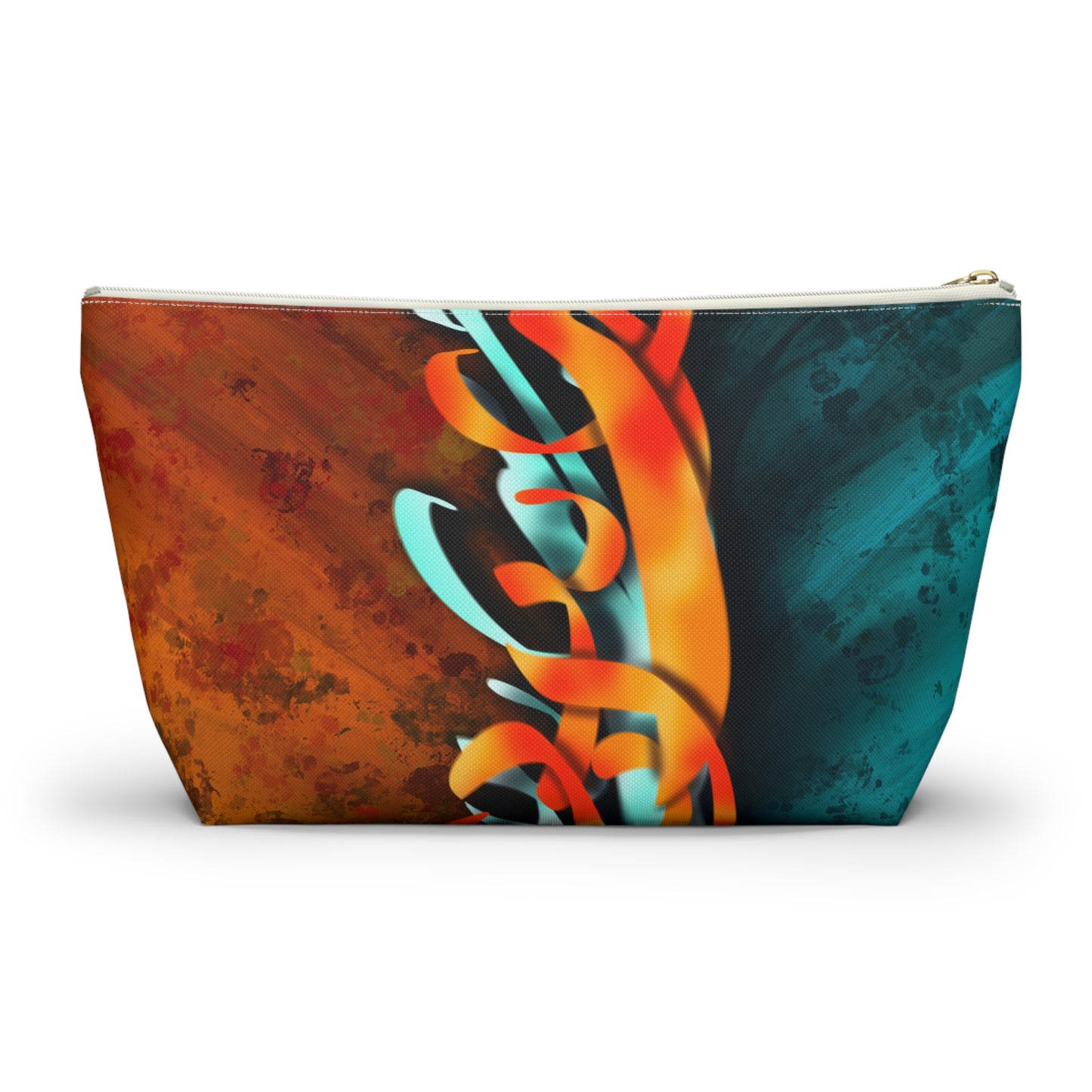 Persian Calligraphy Art Accessory Pouch w T-bottom