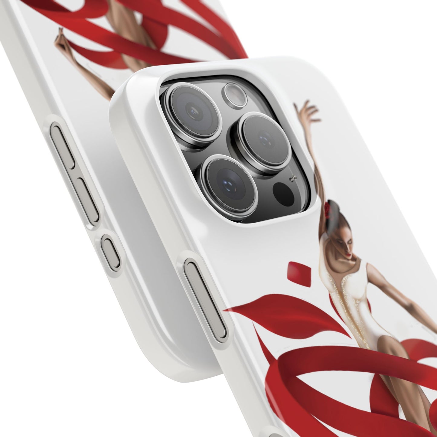Elegant Ballet Dancer Ribbon Slim Phone Case - Perfect for Dance Lovers