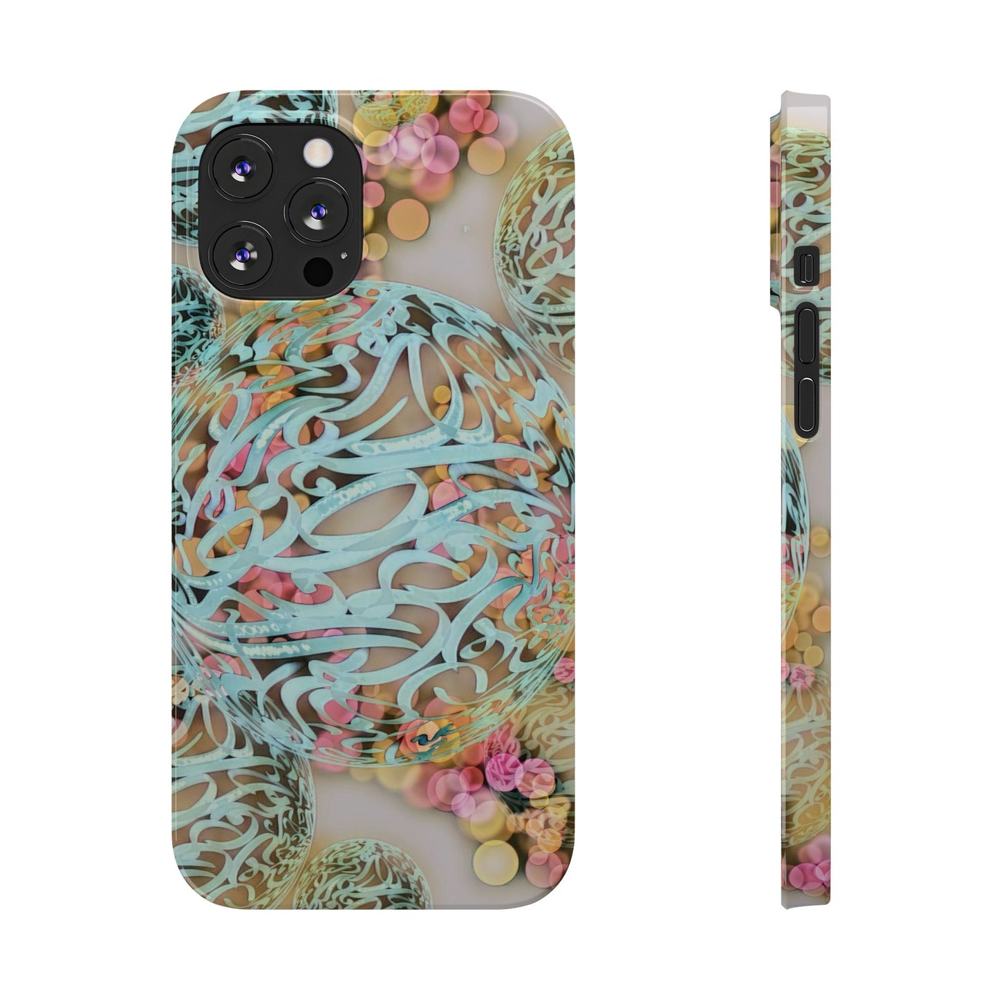 Copy of Copy of Copy of ' Modern Art  Slim Phone Case -LOVE I-