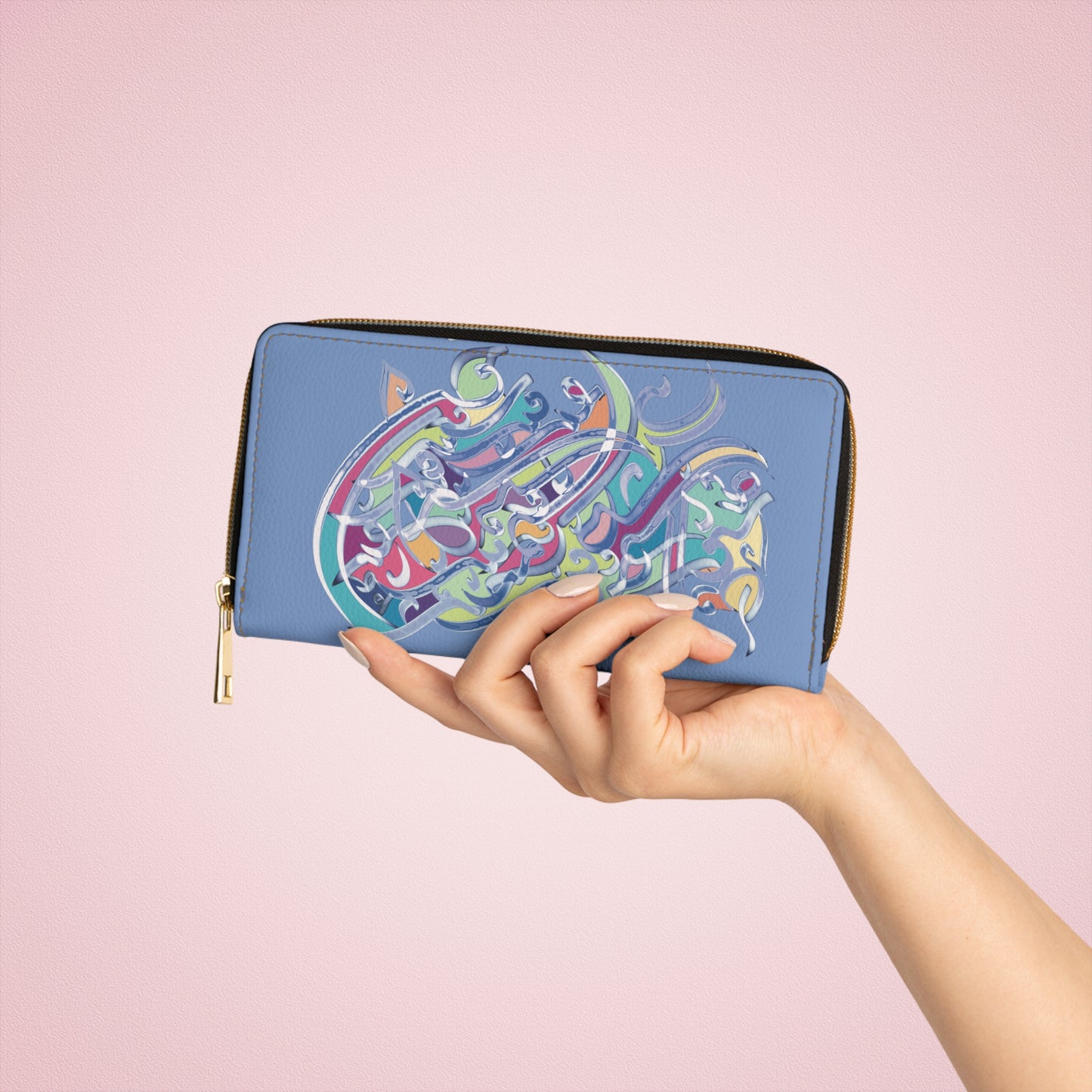 Persian Calligraphy -Zipper Wallet