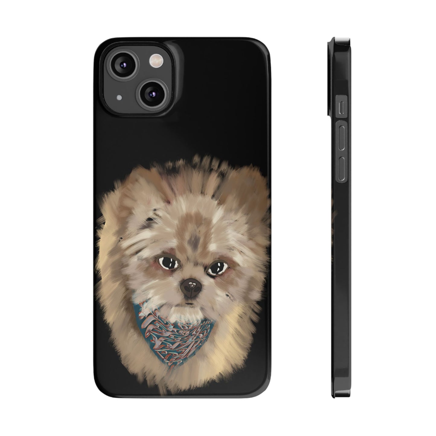 Copy of Copy of Copy of Copy of ' Modern Art  Slim Phone Case -LOVE I-