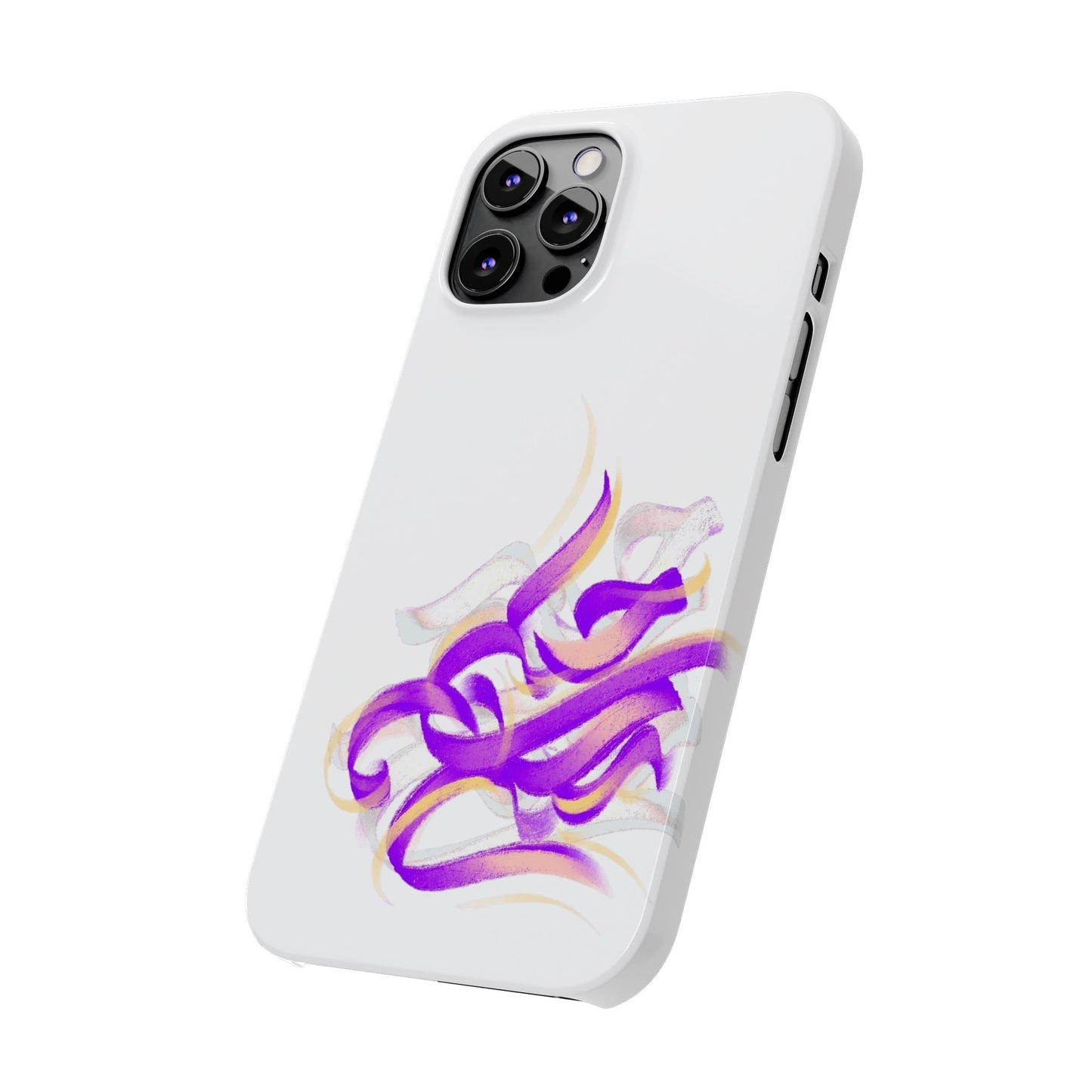 Copy of ' Modern Art  Slim Phone Case-Lily