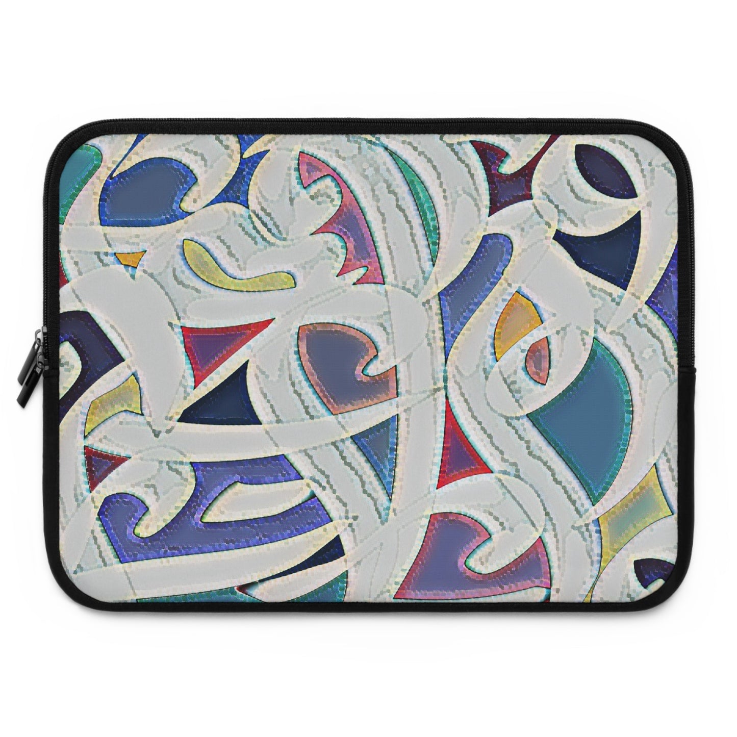 Laptop Sleeve -Modern Digital Calligraphy Art Design