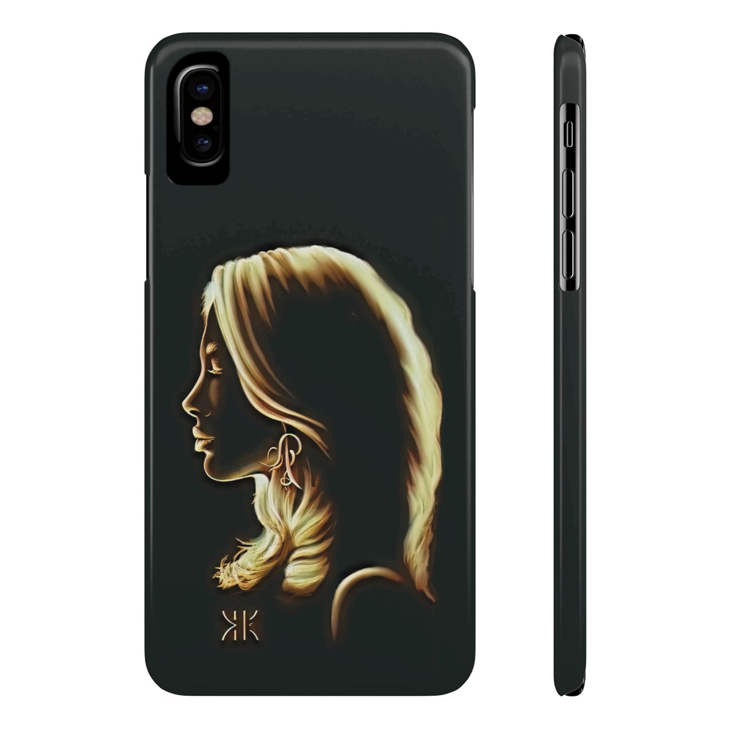 Copy of ' Modern Art  Slim Phone Case -LOVE I-
