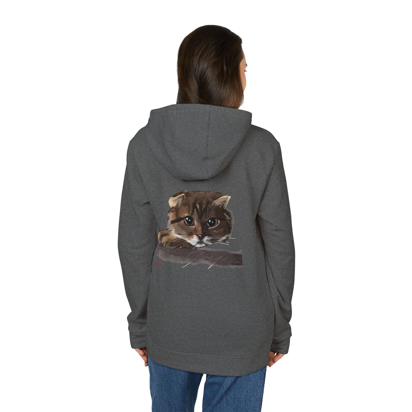 Kalli K X Adidas Unisex Fleece Hoodie- Pepe series