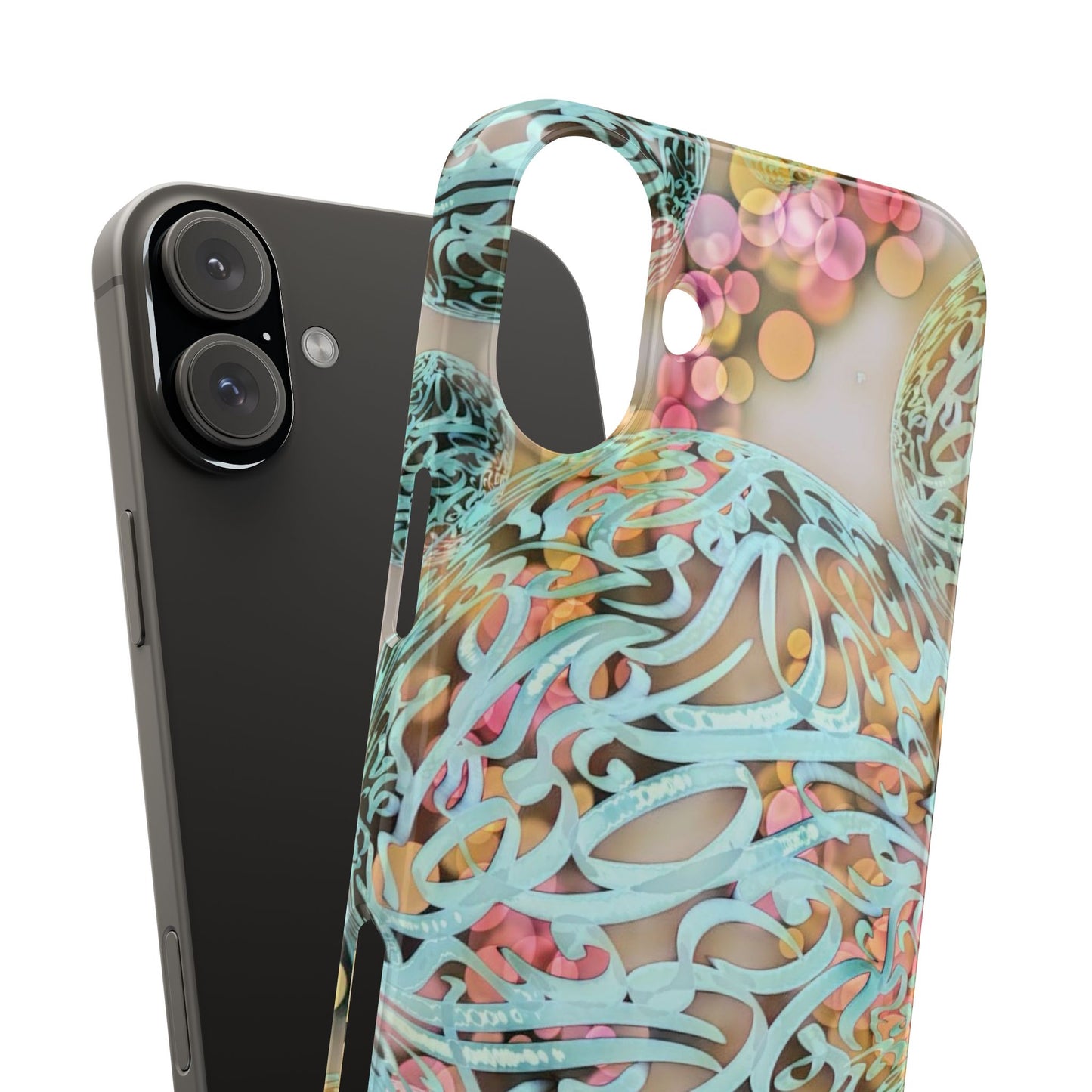 Copy of Copy of Copy of ' Modern Art  Slim Phone Case -LOVE I-