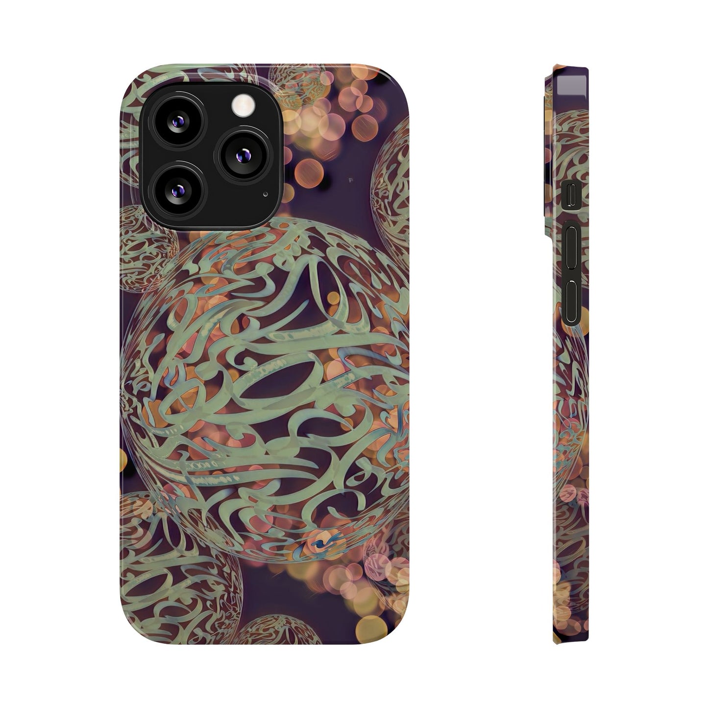 Copy of Copy of ' Modern Art  Slim Phone Case -LOVE I-