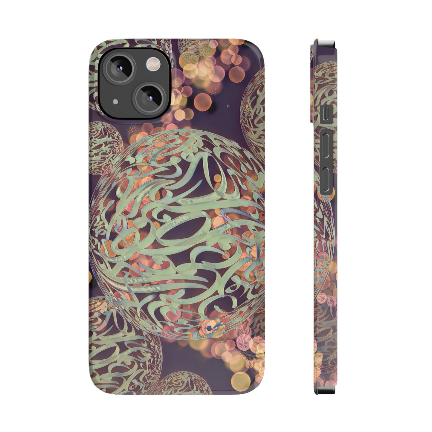 Copy of Copy of ' Modern Art  Slim Phone Case -LOVE I-