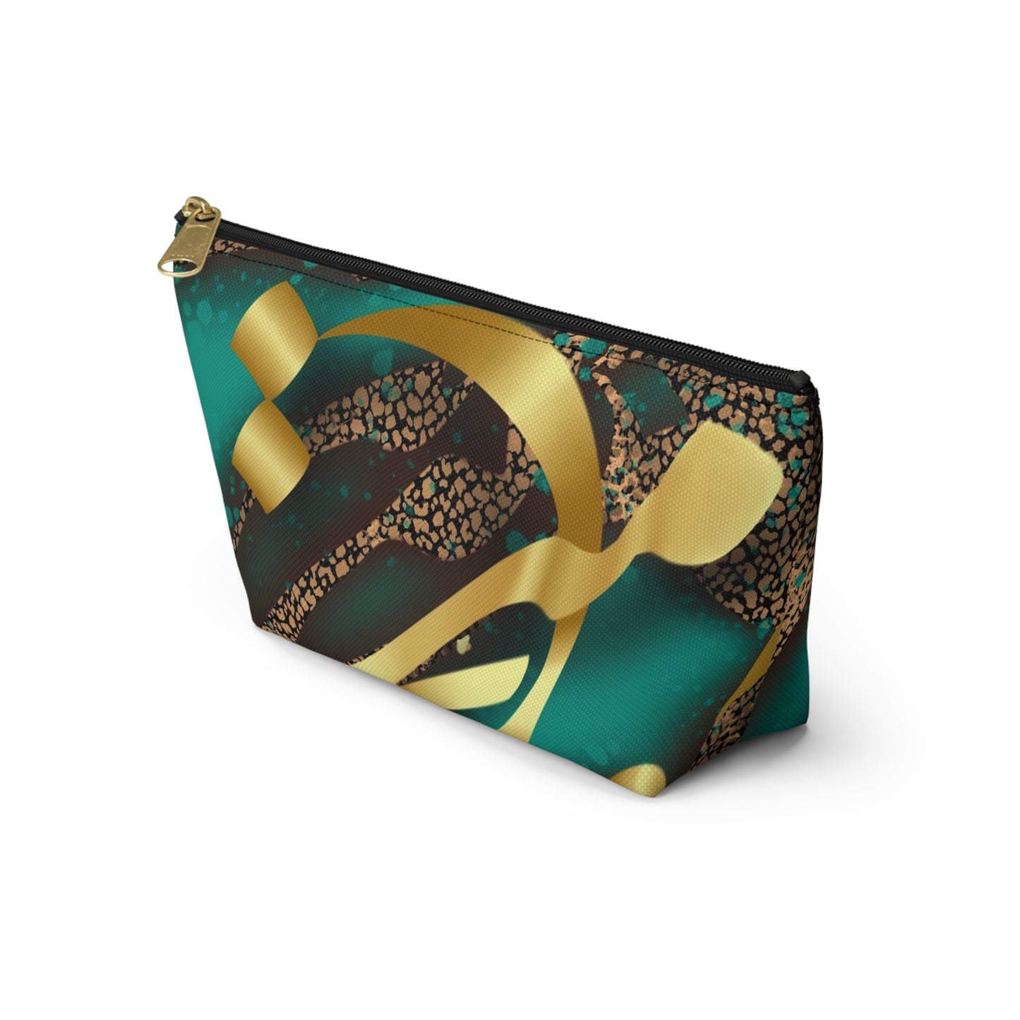 Persian Calligraphy Art Accessory Pouch w T-bottom