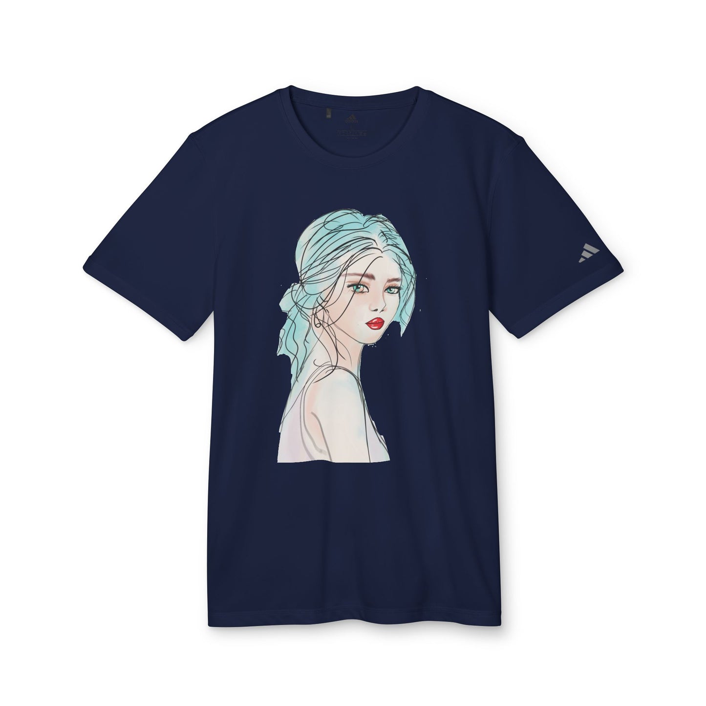 Adidas Unisex Sport T-Shirt with Artwork - Chic & Casual Sportswear 1