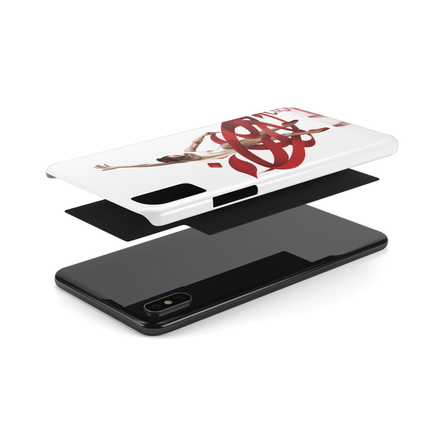 Elegant Ballet Dancer Ribbon Slim Phone Case - Perfect for Dance Lovers