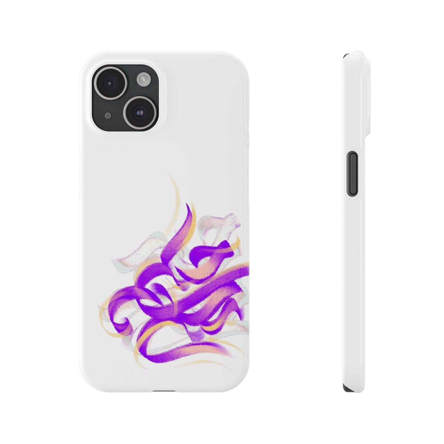 Copy of ' Modern Art  Slim Phone Case-Lily