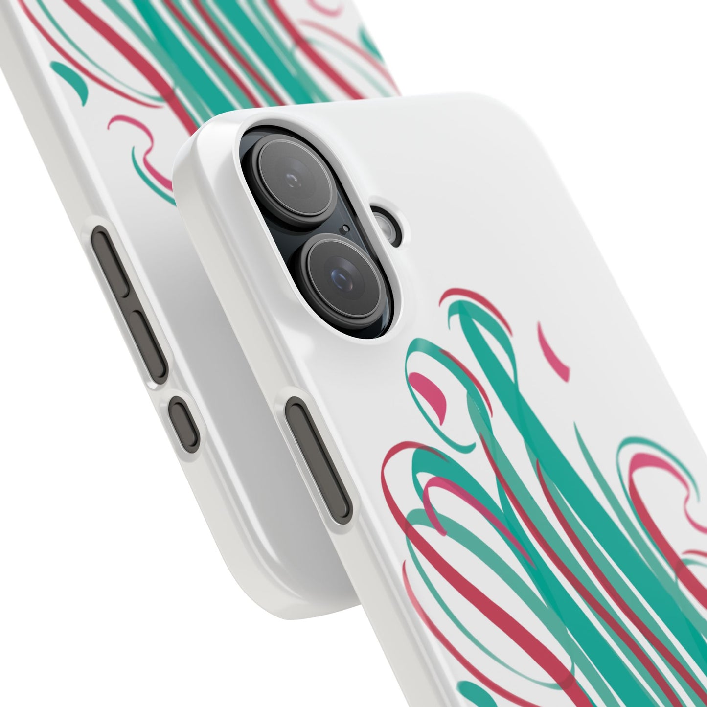Spring inspired Modern Art  Slim Phone Case -,