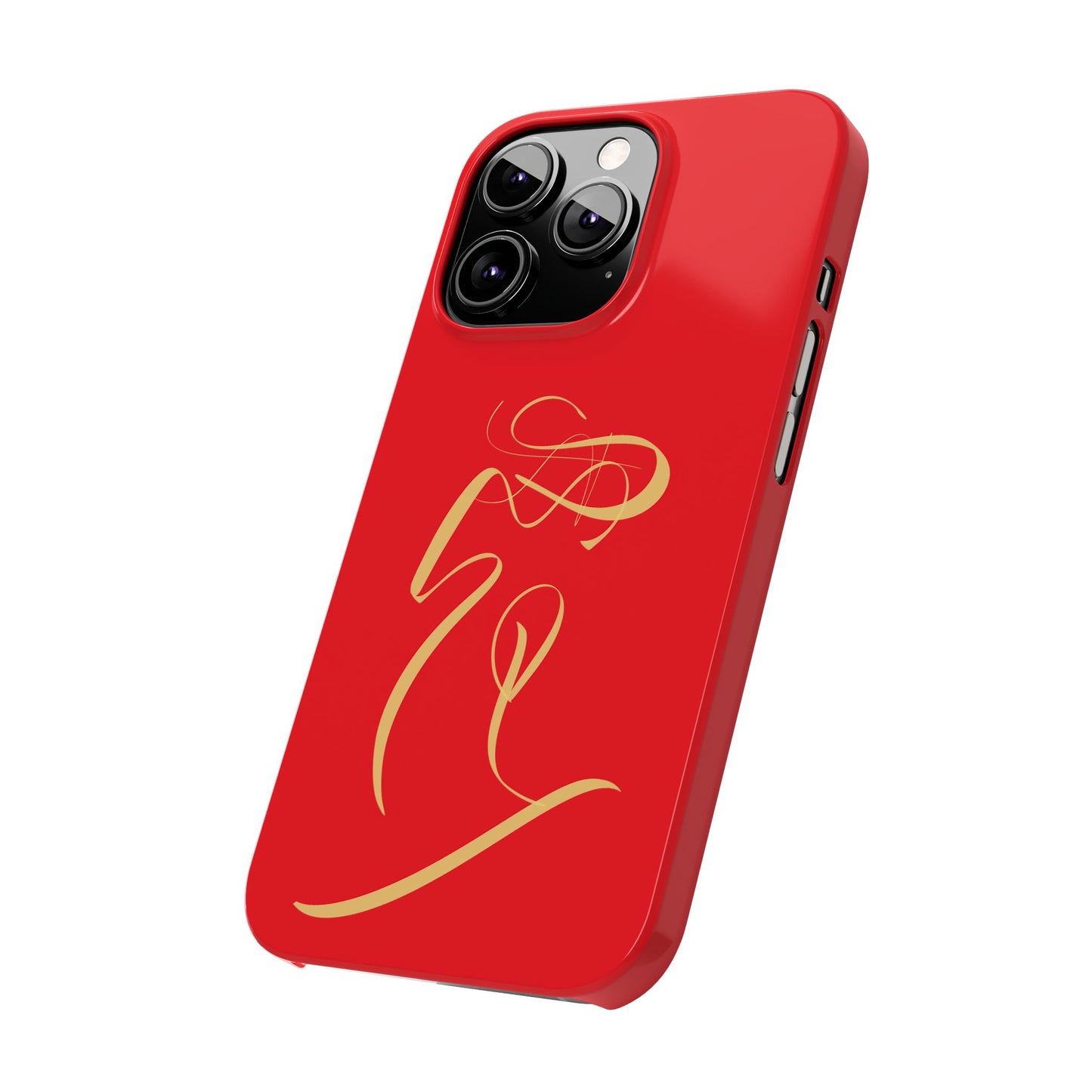Modern Calligraphy Slim Phone Case -LOVE