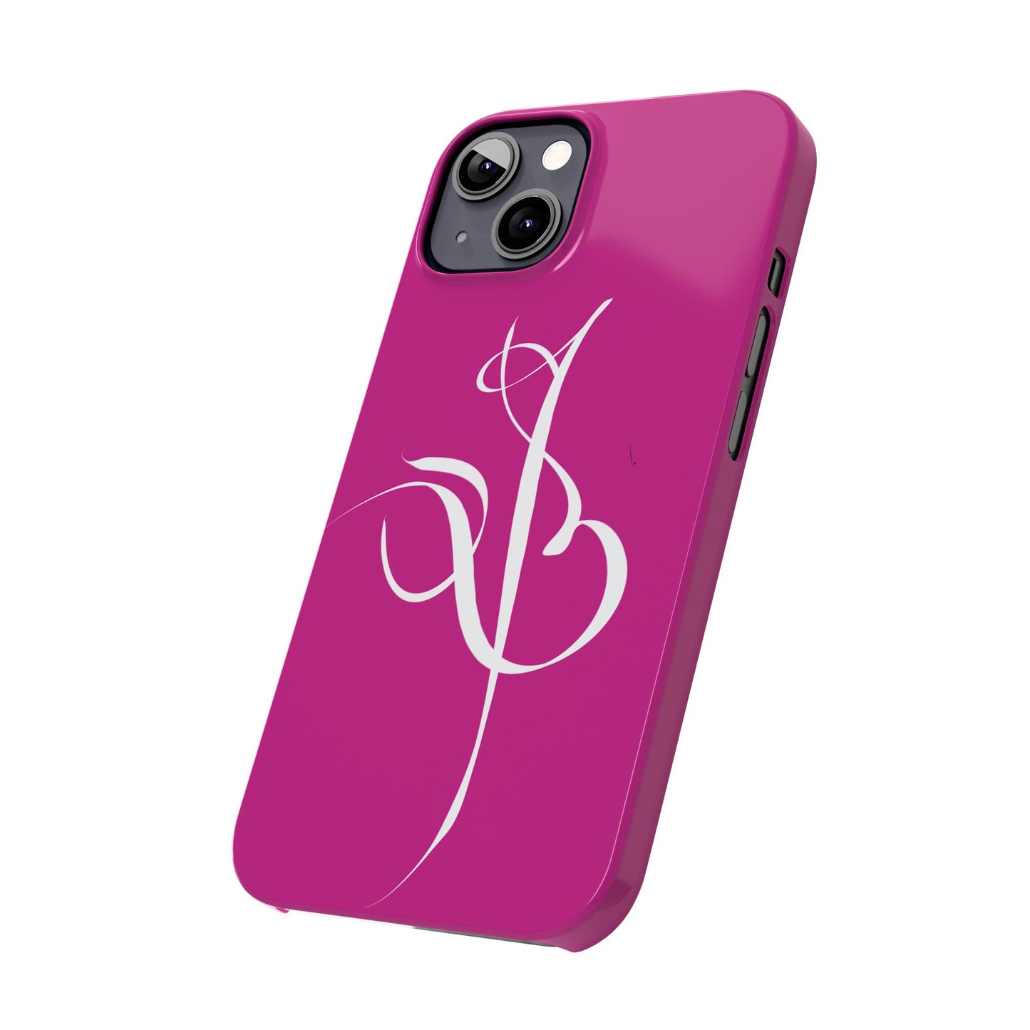 Modern Calligraphy Slim Phone Case -Eshgh (LOVE)