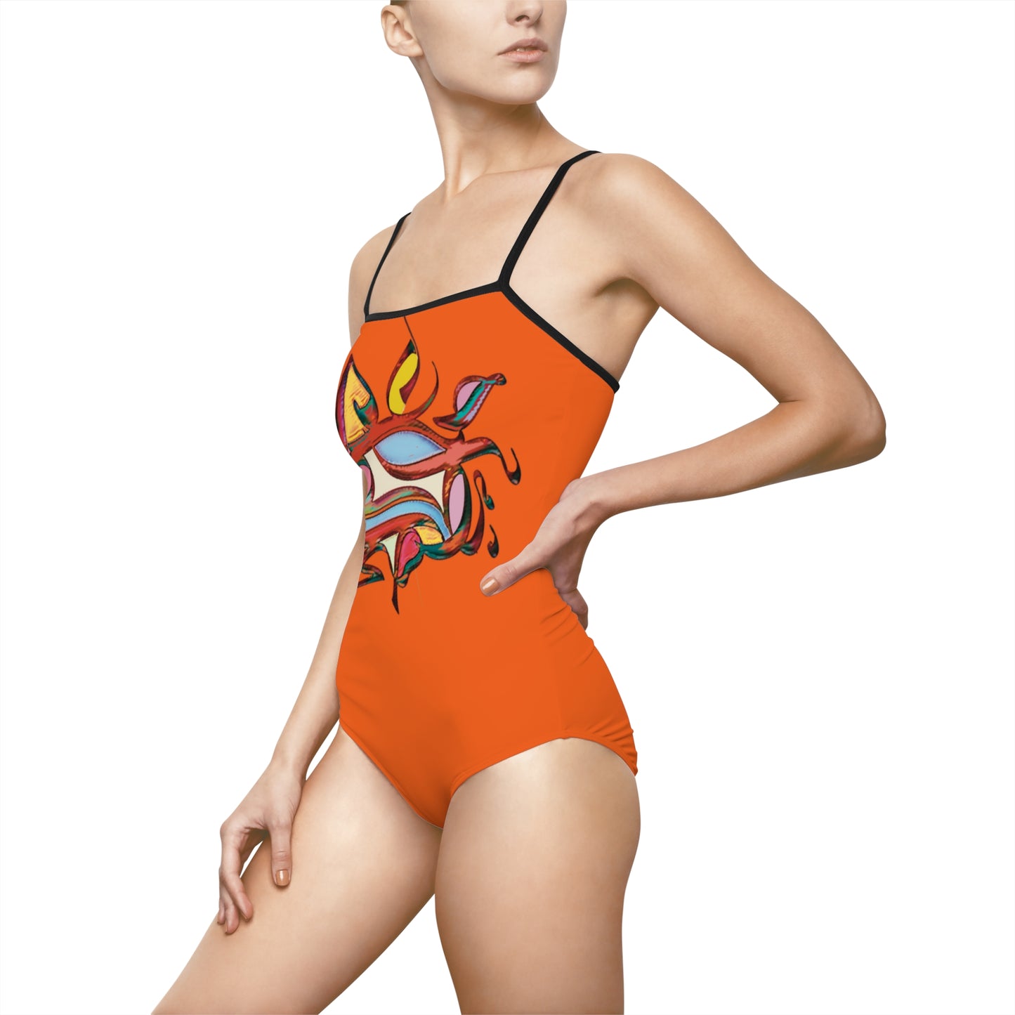 Women's One-piece Swimsuit (AOP)