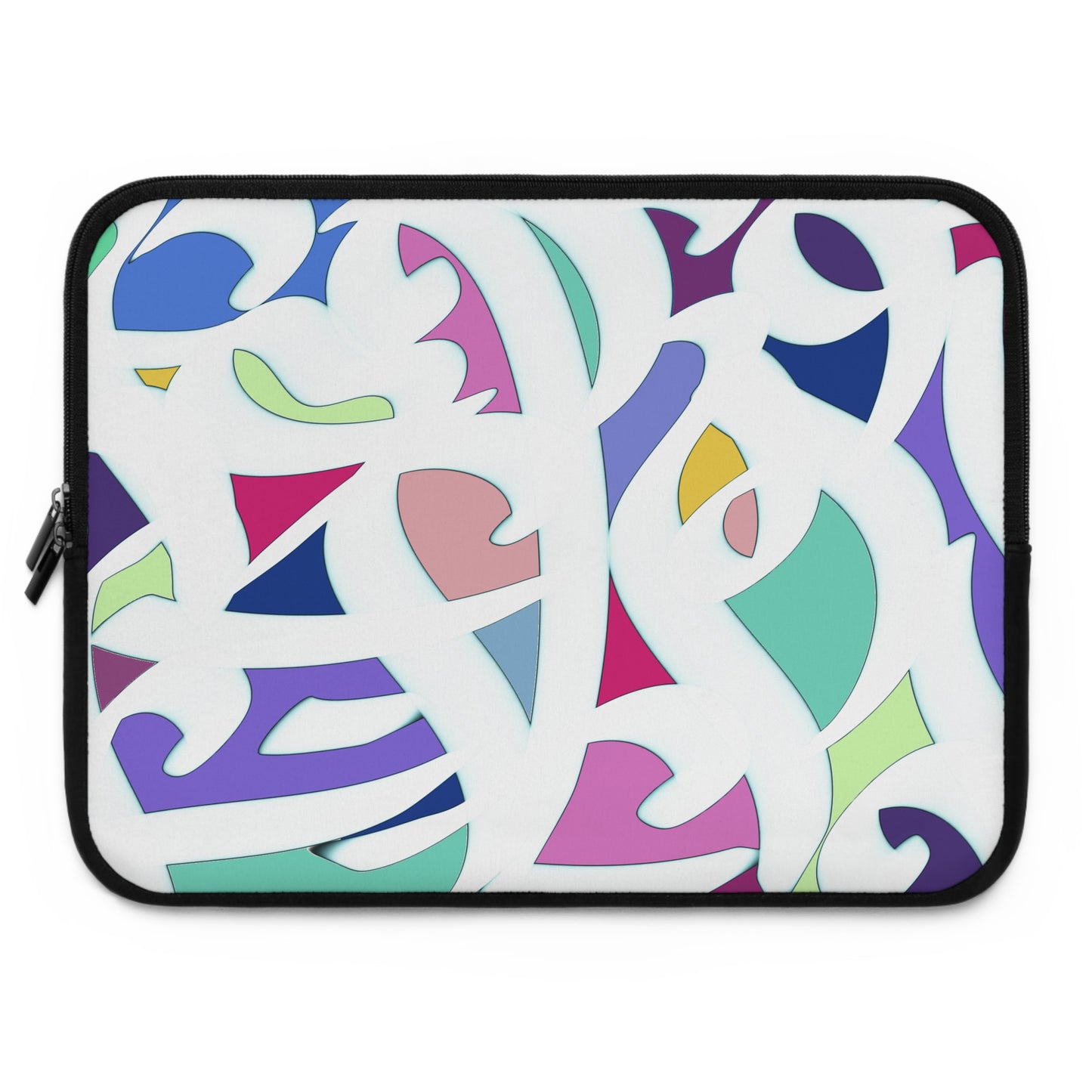 Laptop Sleeve -Modern Digital Calligraphy Art Design