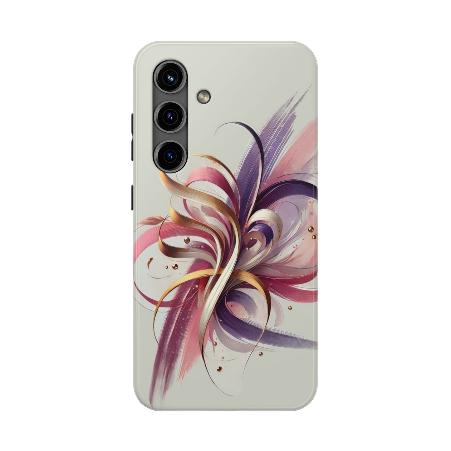 Phone Cases - Colorful Calligraphy Flower Chic Stylish Design