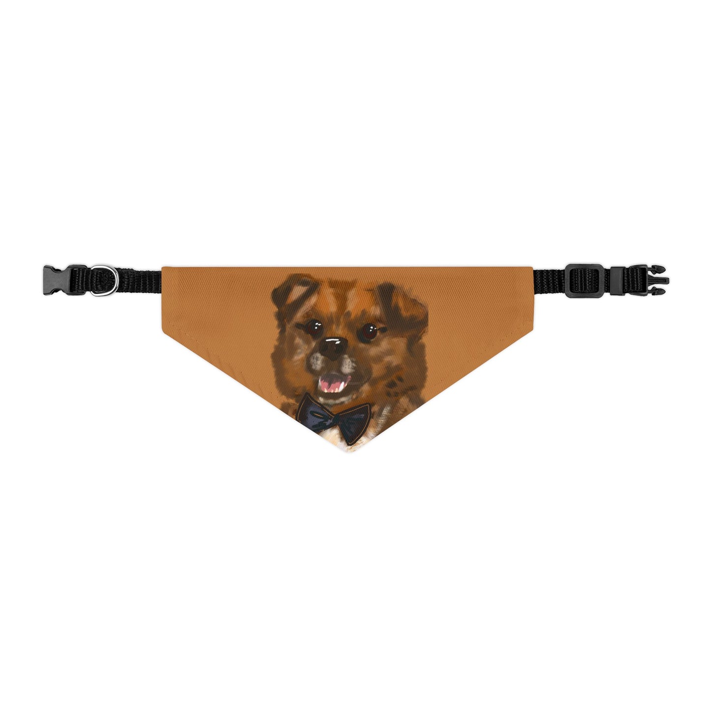 Baghlava Dapper Dog Bandana Collar - Cute Pet Accessory with Bowtie Design