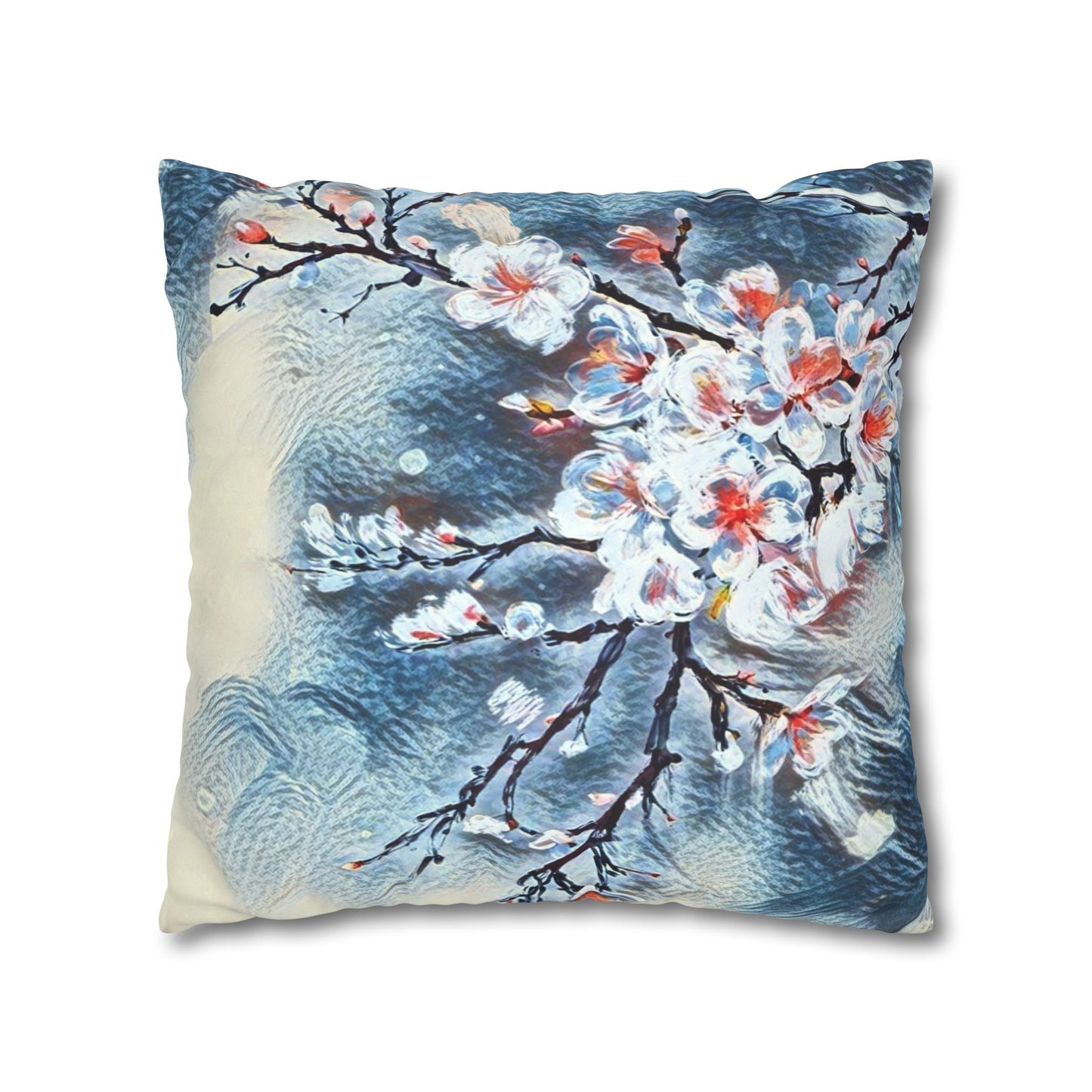 Spring Pillowcase - Modern Art Portrait Watercolour Design