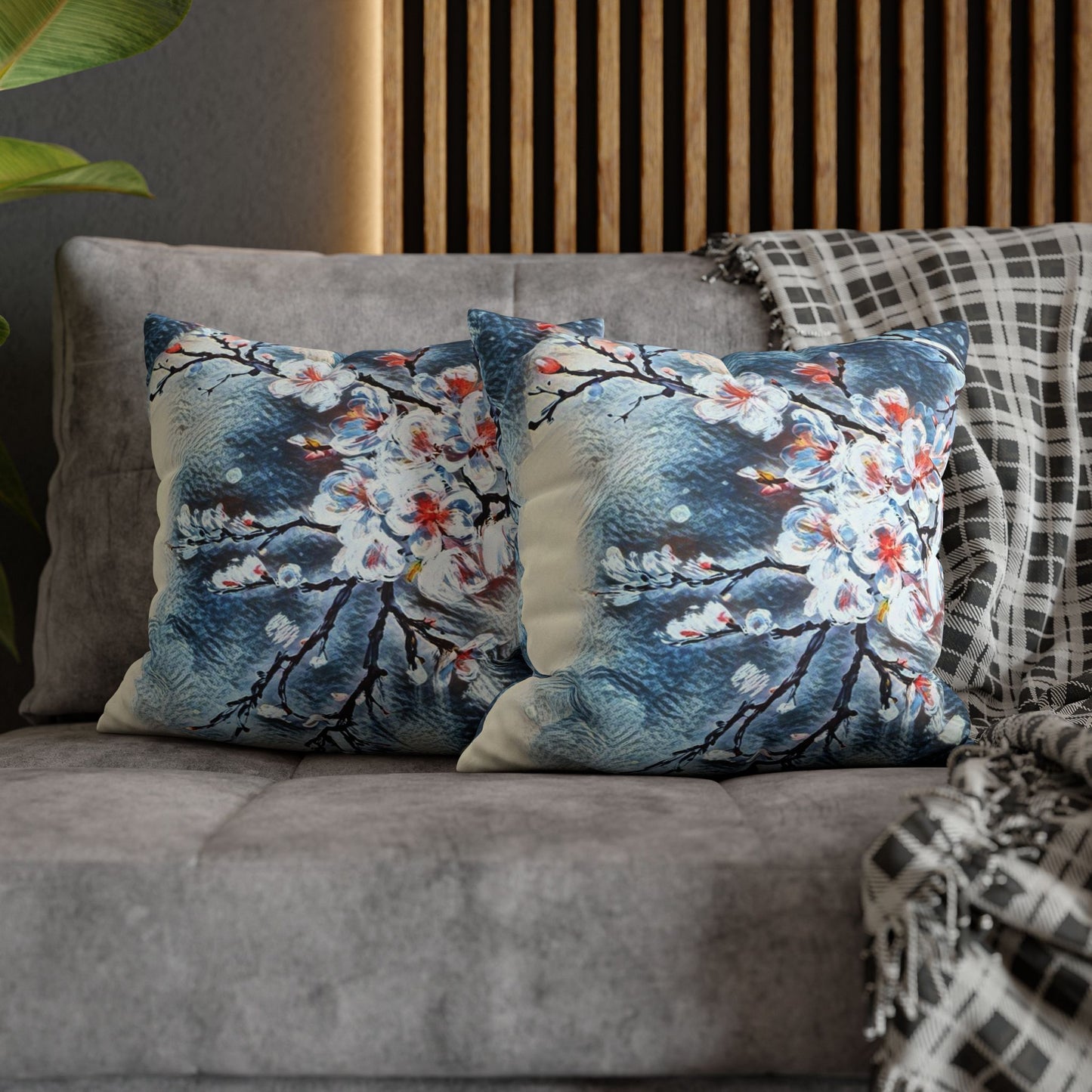 Spring Pillowcase - Modern Art Portrait Watercolour Design