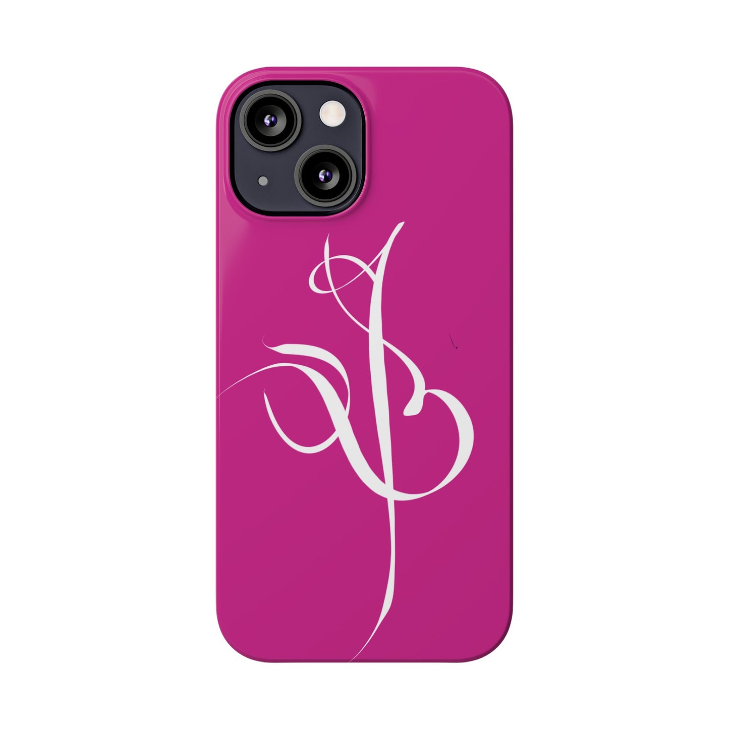 Modern Calligraphy Slim Phone Case -Eshgh (LOVE)