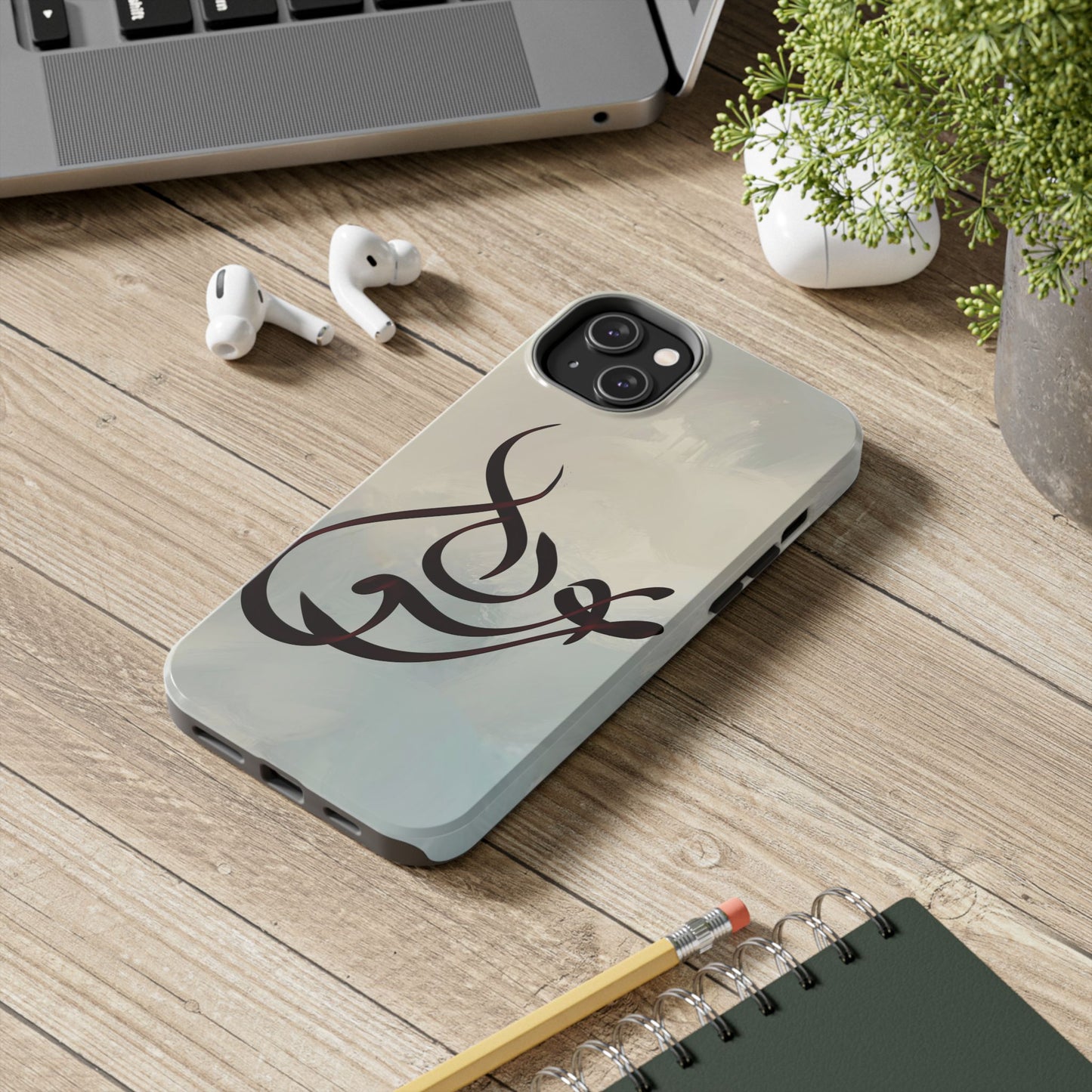 Eshgh “love”  Phone Case Persian Calligraphy Art.