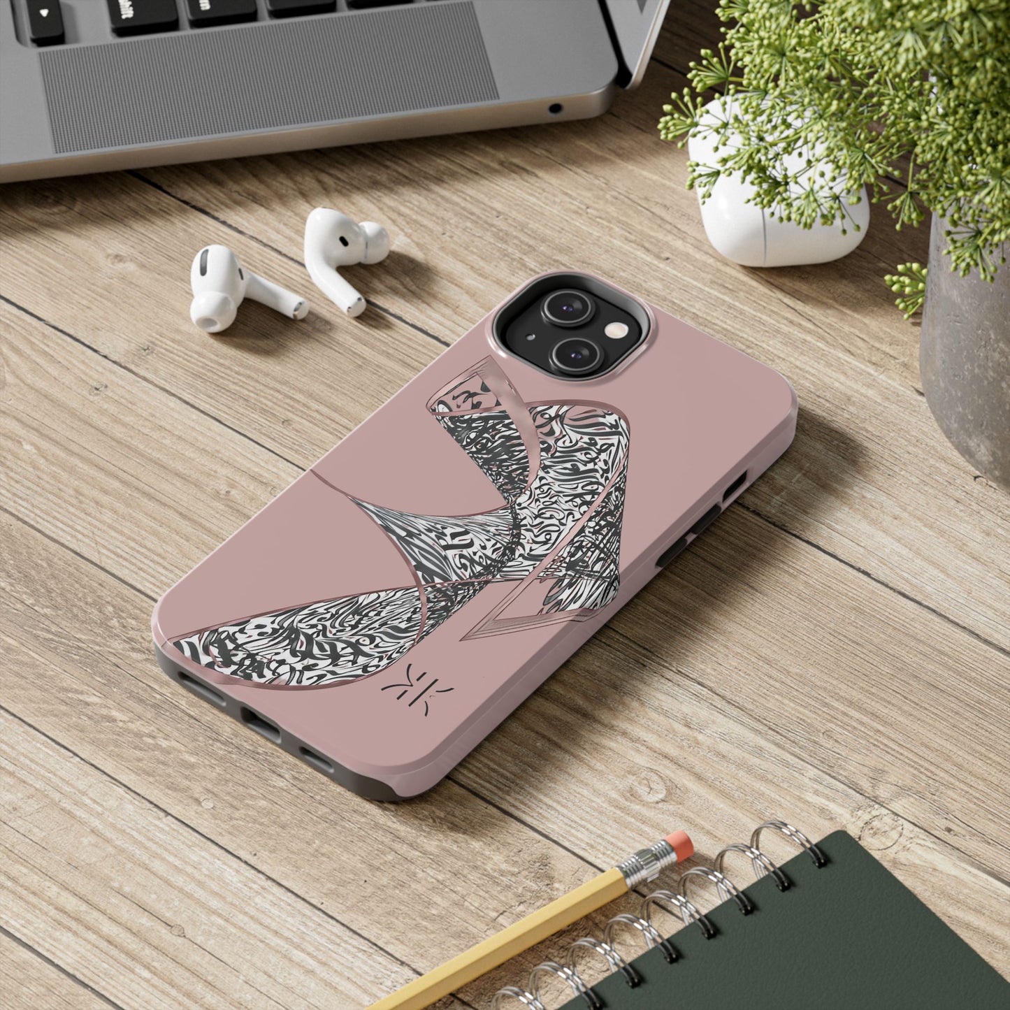 Kalli K  Phone Case Persian Calligraphy Art.