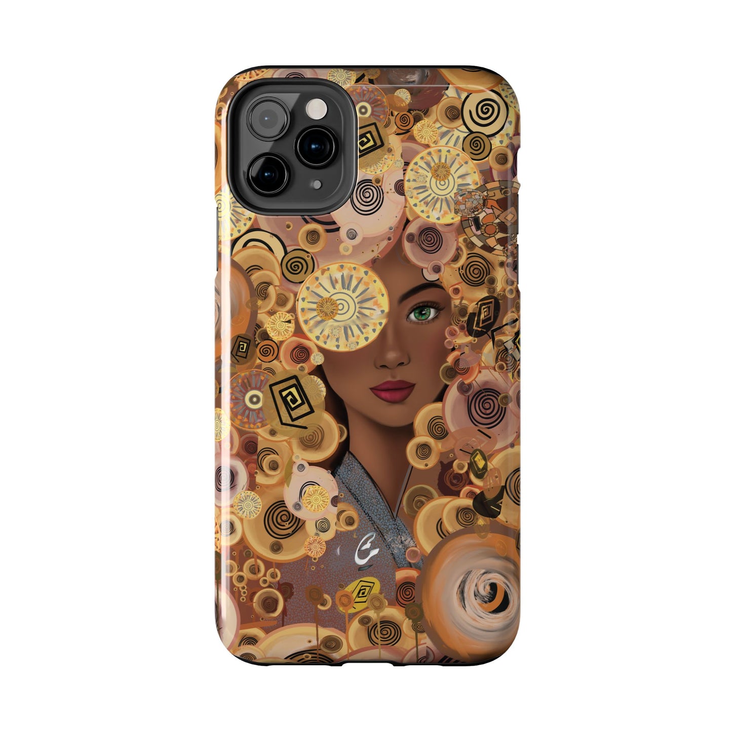 Phone Case - Persian Art Inspired Beautiful Girl Design