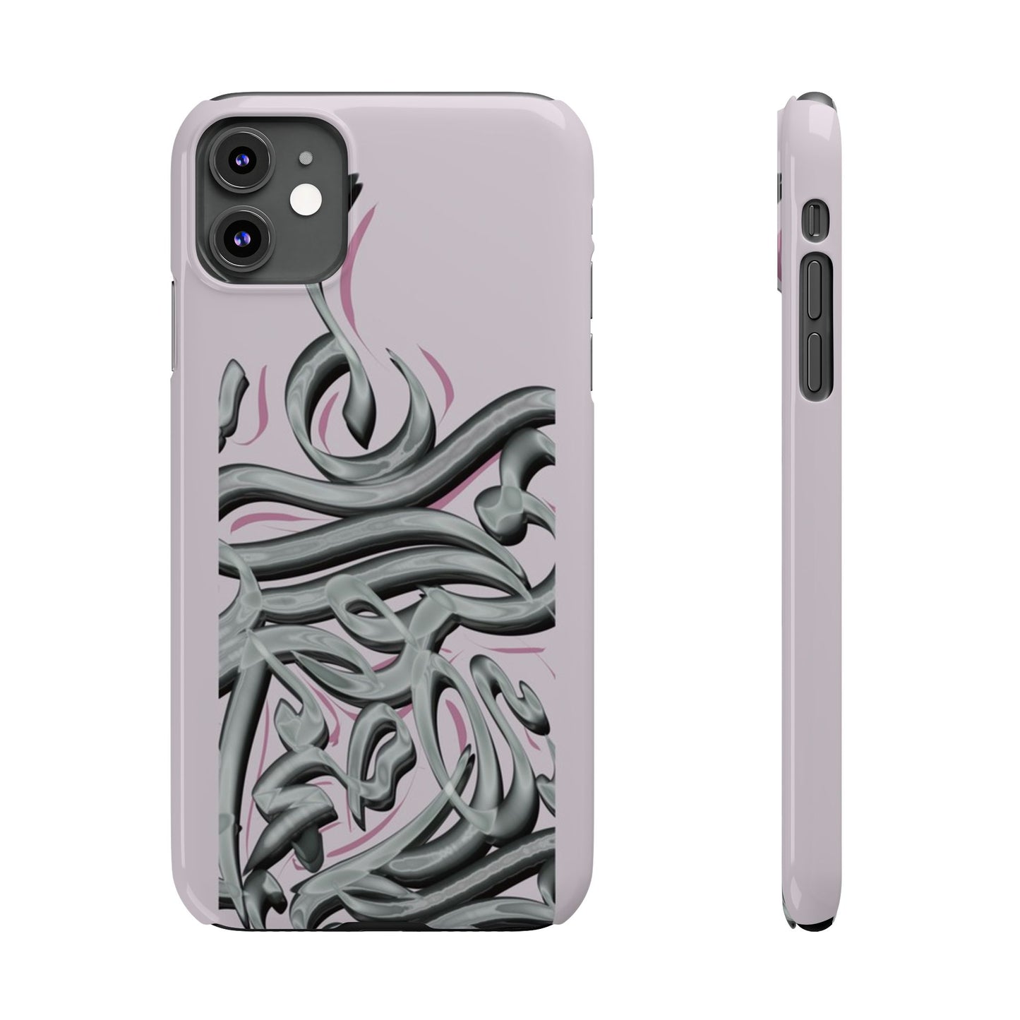Modern Art  Slim Phone Case -LOVE,