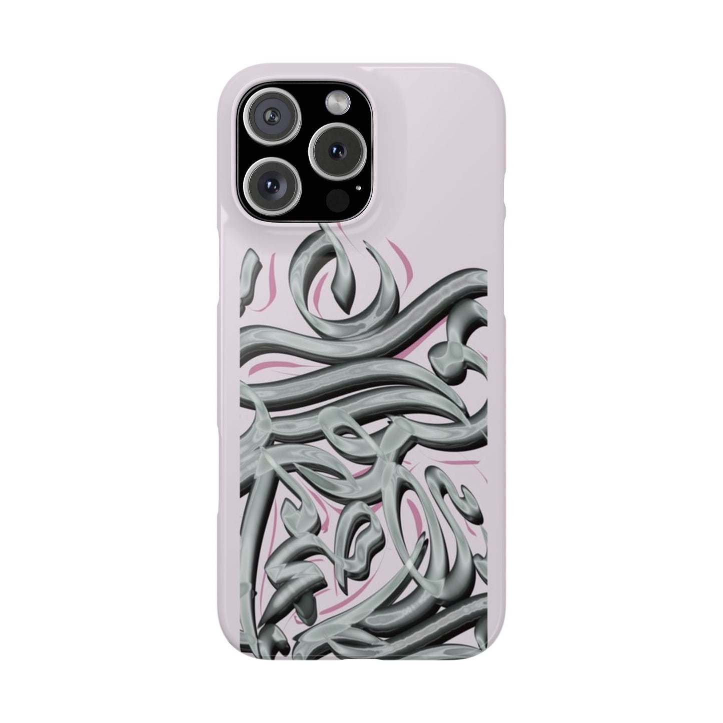 Modern Art  Slim Phone Case -LOVE,