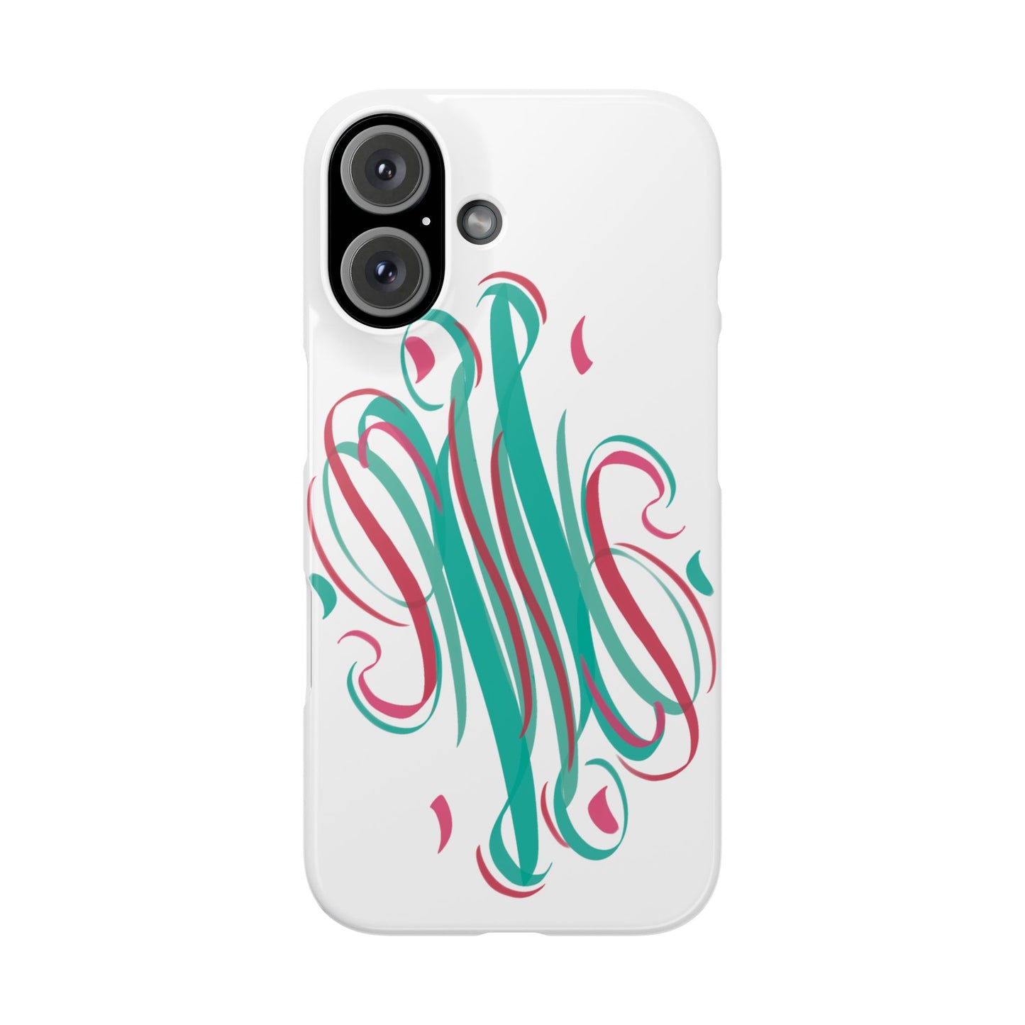 Spring inspired Modern Art  Slim Phone Case -,