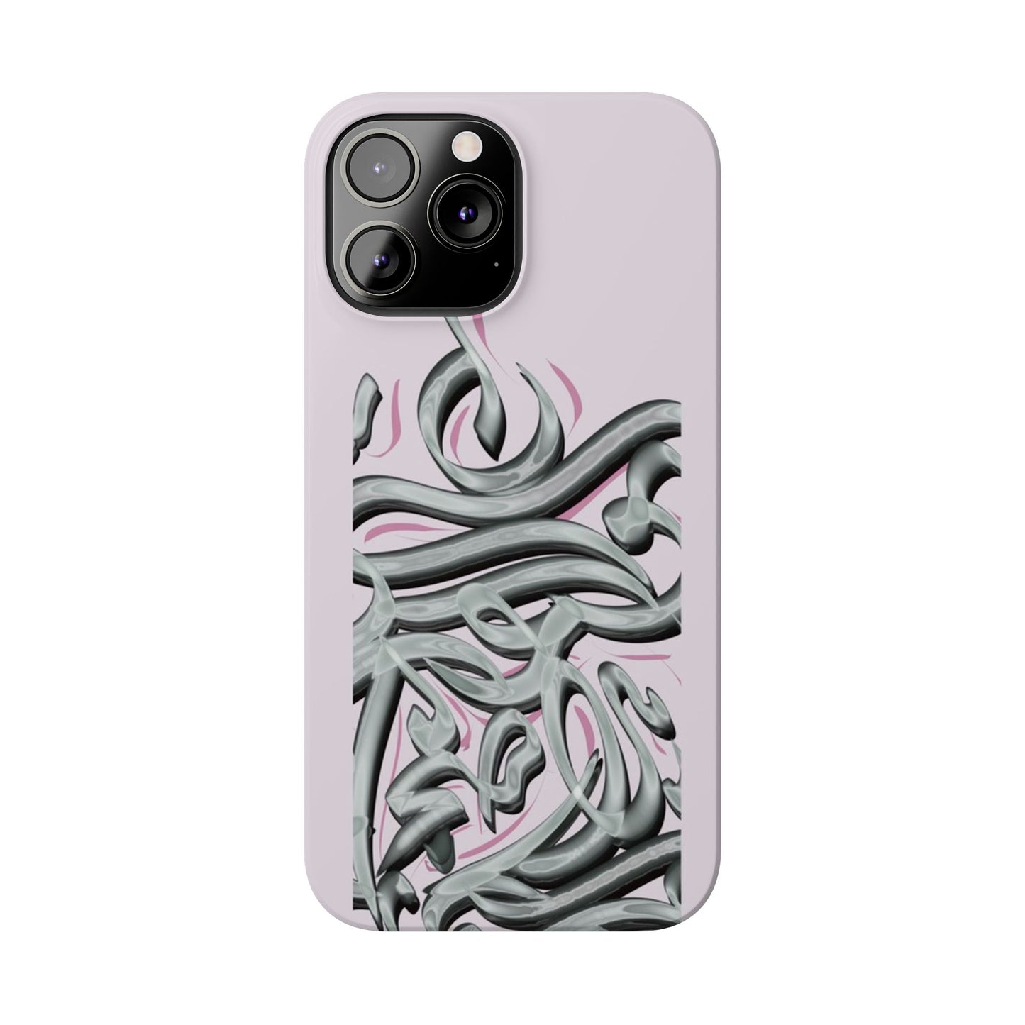 Modern Art  Slim Phone Case -LOVE,